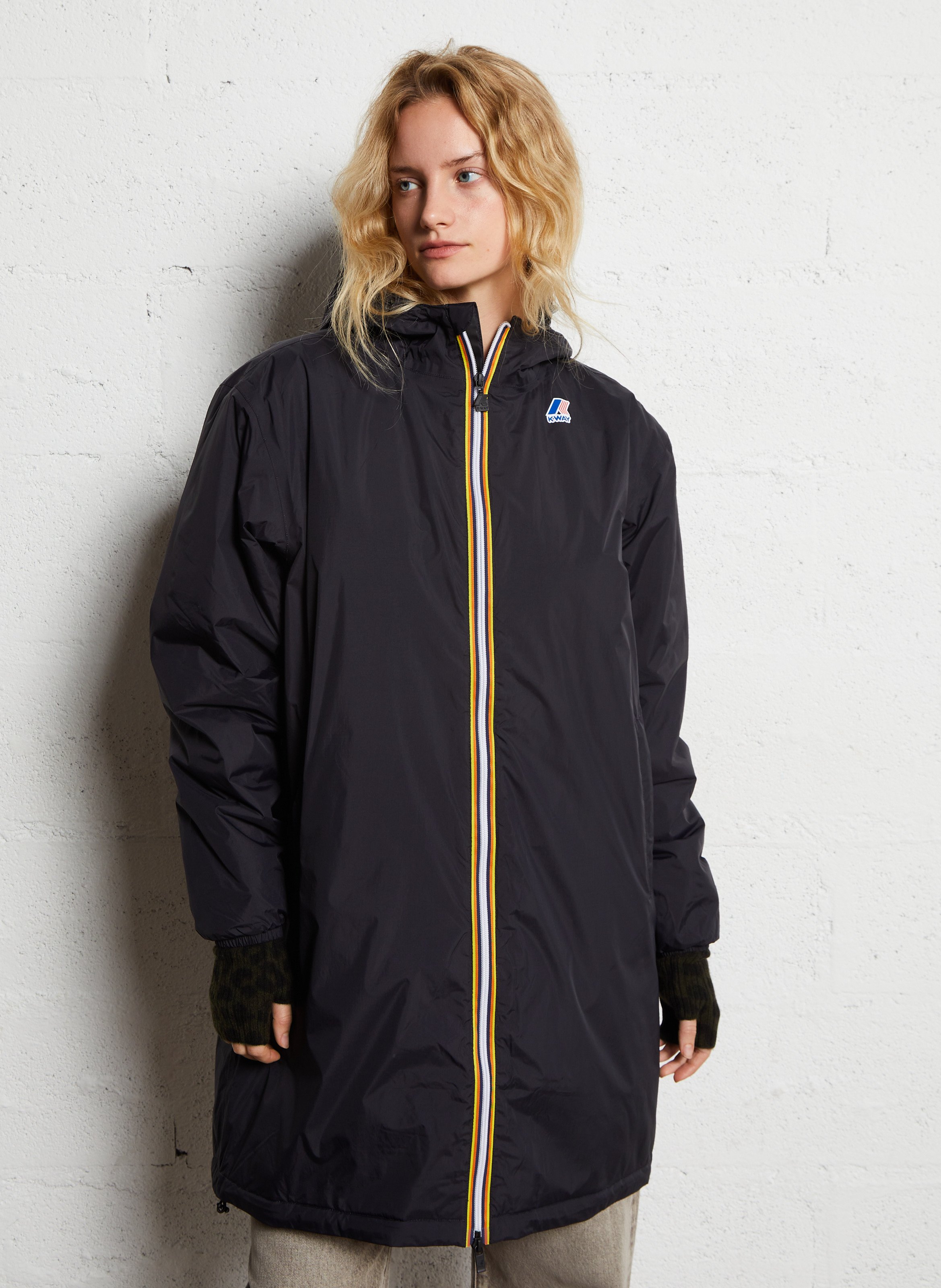 Windjacke K-WAY Schwarz