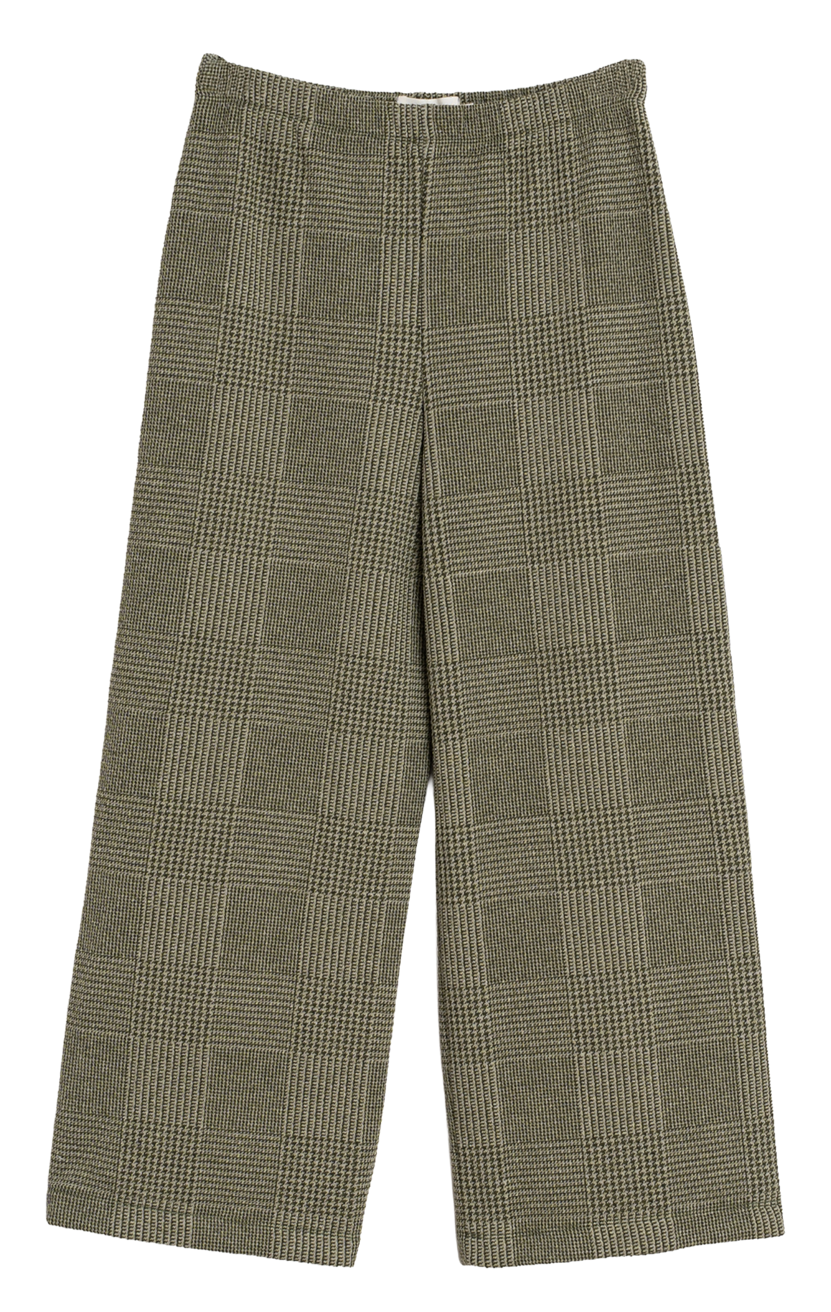 Wide-leg jacquard pants INDI & COLD Khaki