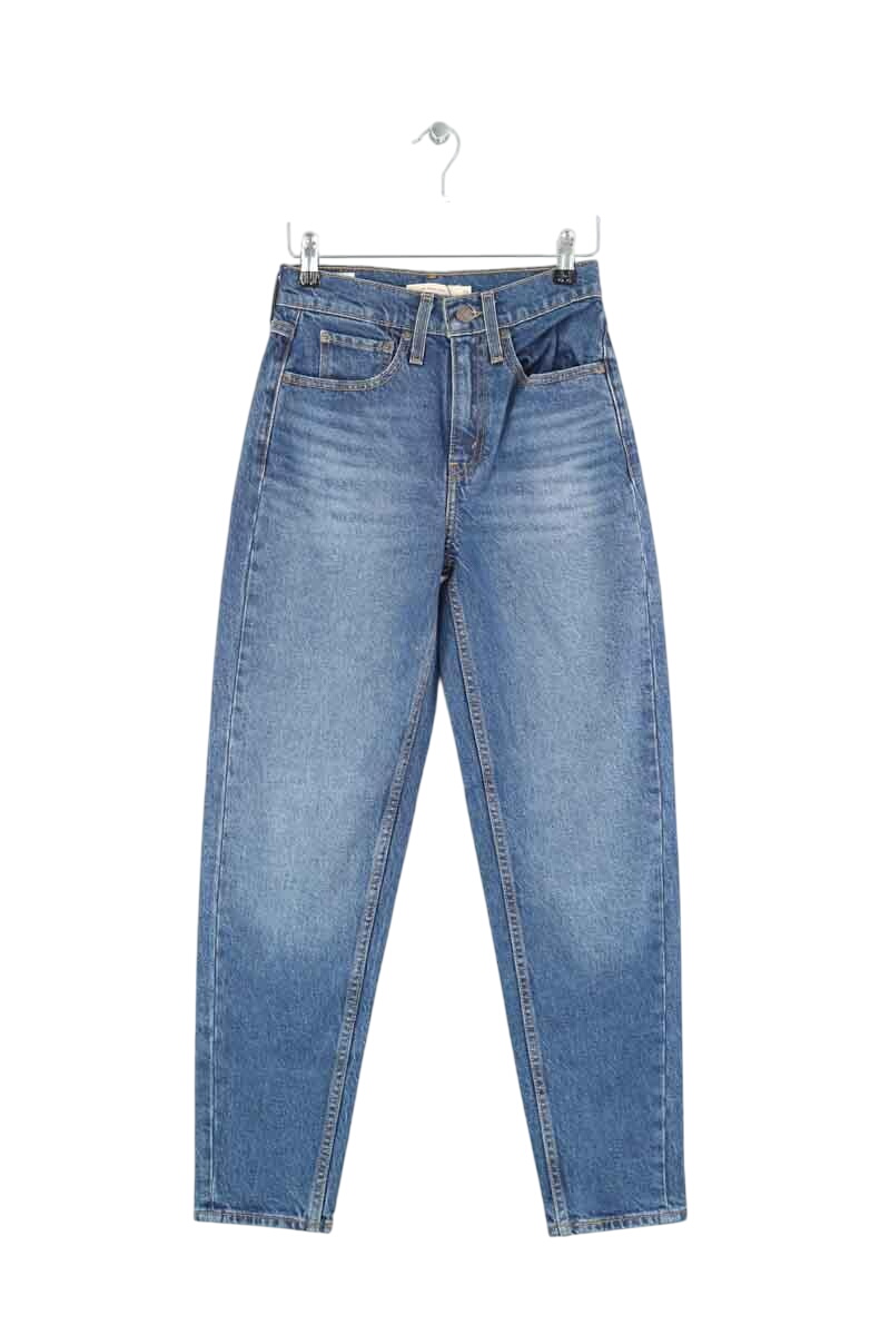 Slim-fit stretch cotton jeans with regular waist LEVI'S - Seconde main Blue