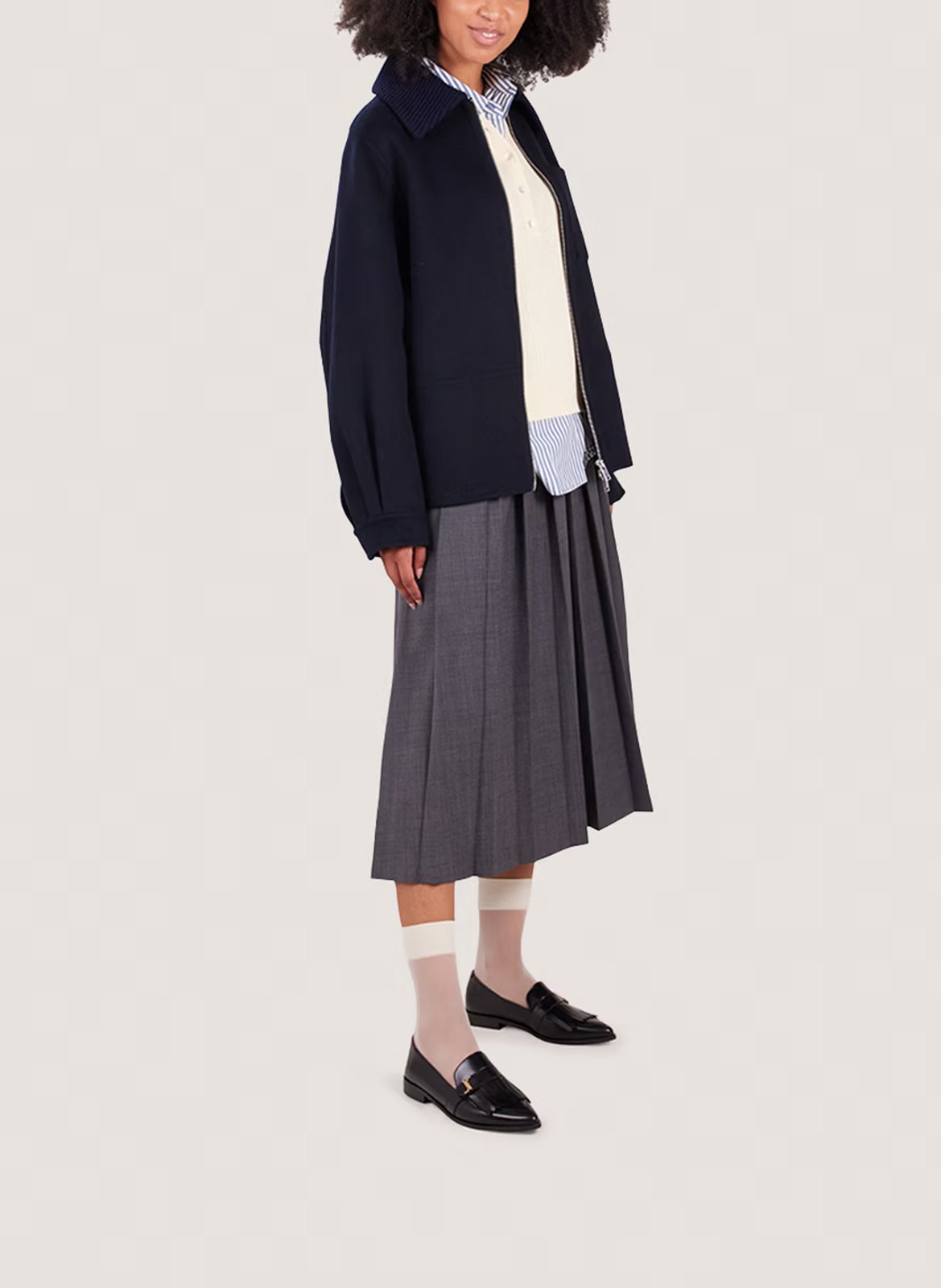 Mocassins en cuir JONAK Noir