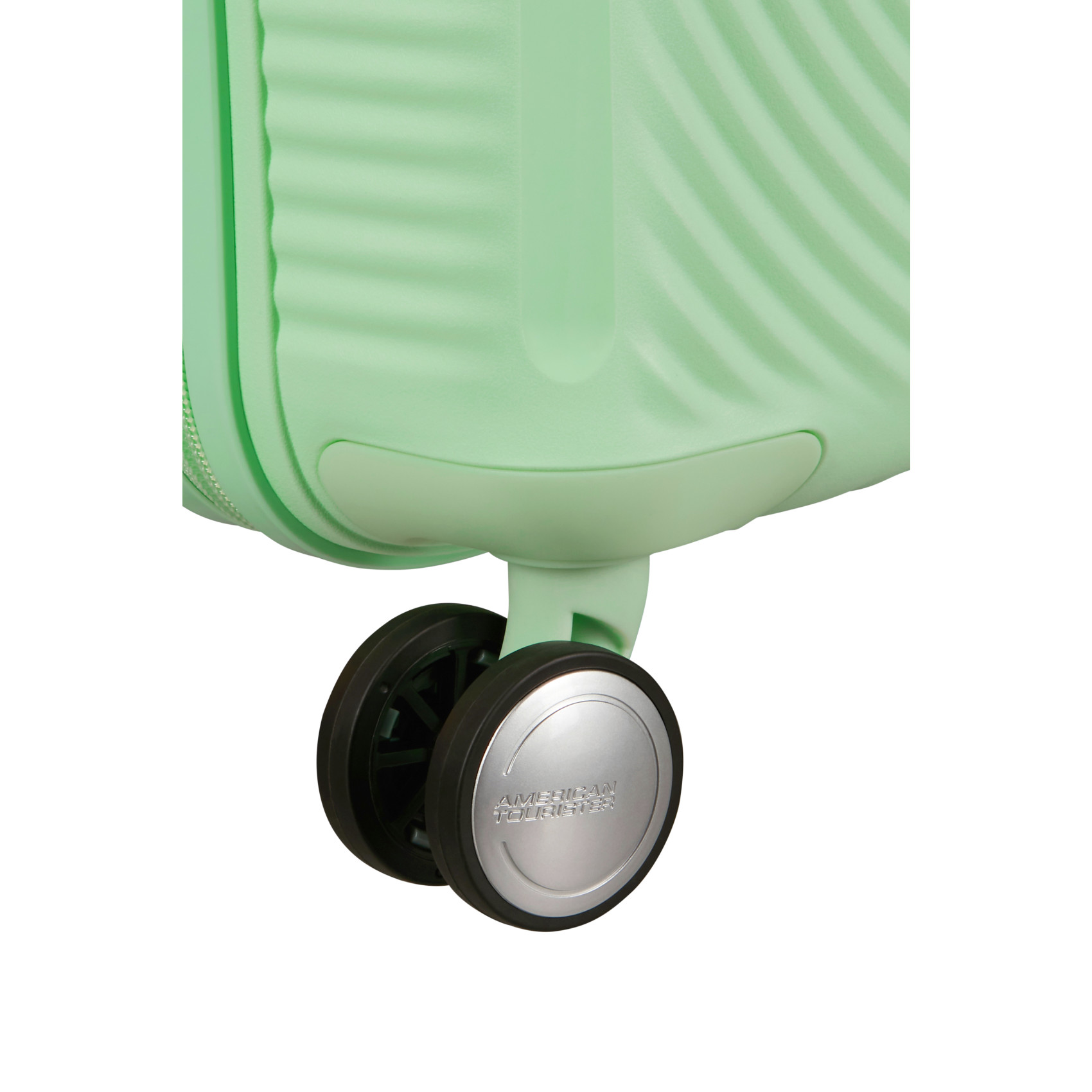 Soundbox Mini Suitcase 4 Wheels Size S AMERICAN TOURISTER Green
