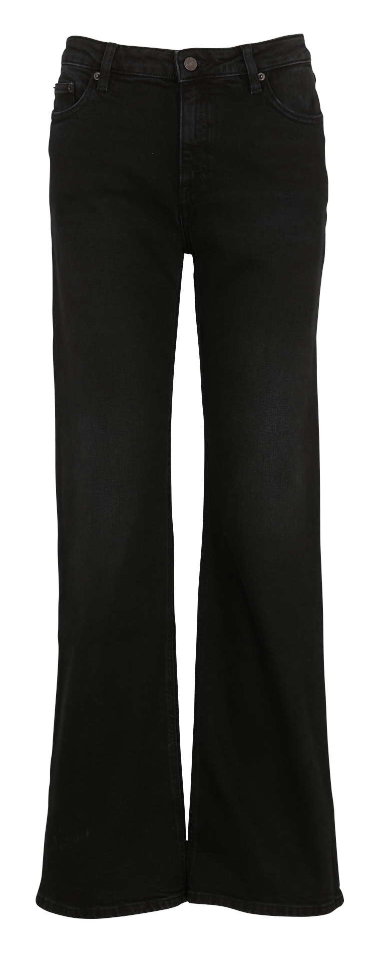 Jean droit en coton mélangé LAB DIP Noir