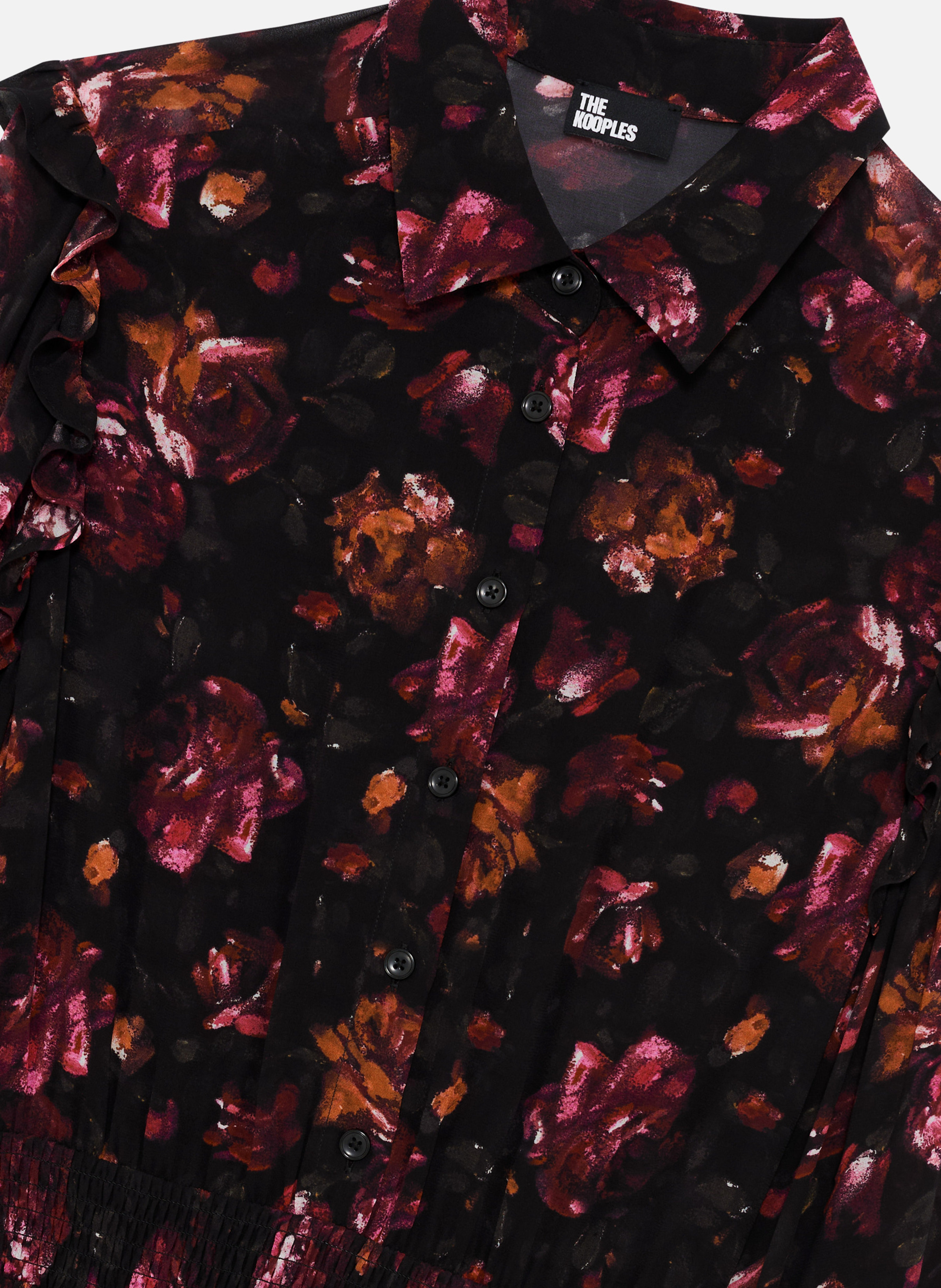 Robe longue imprimé THE KOOPLES Noir