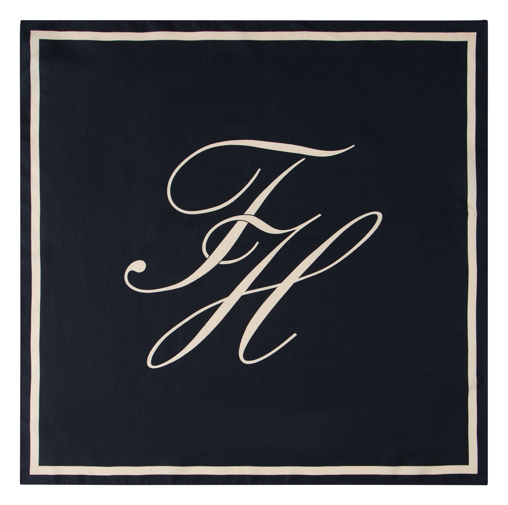 Floaty silk scarf TOMMY HILFIGER Blue