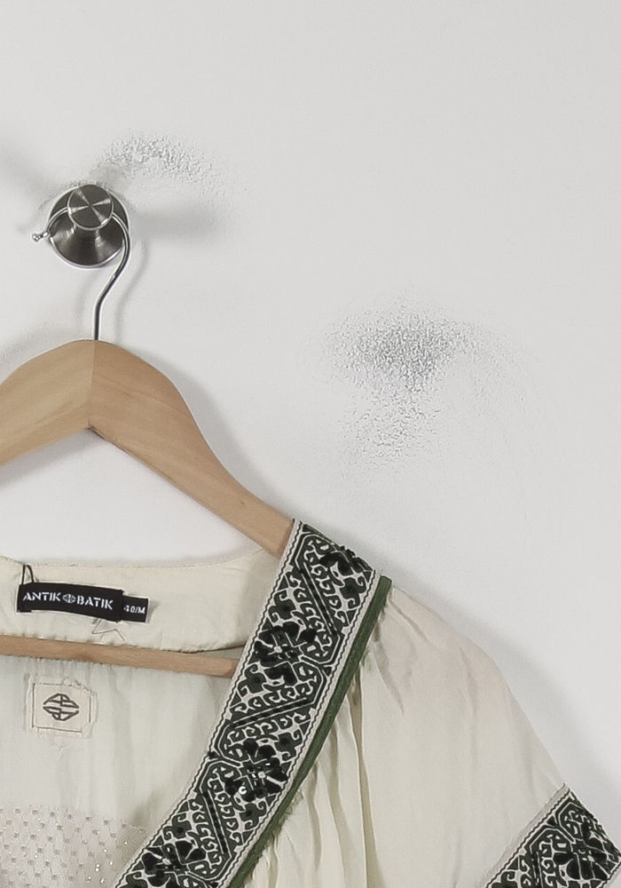 Blouse ANTIK BATIK - Seconde Main White