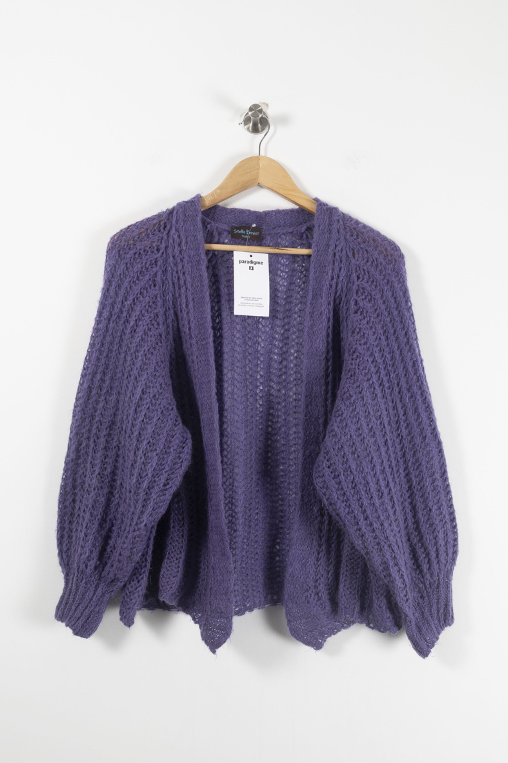 Cardigan STELLA FOREST - SECONDE MAIN Purple