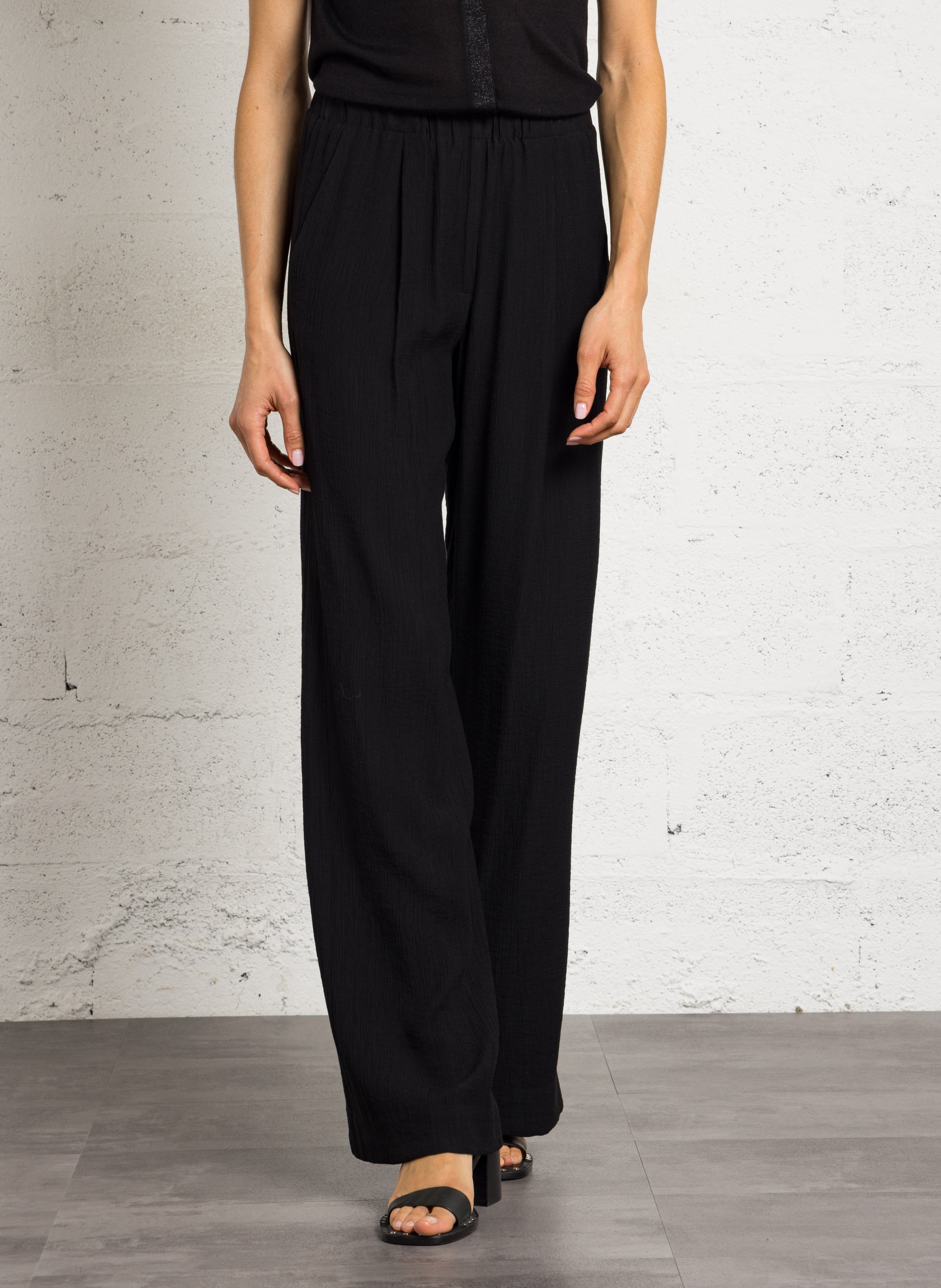 Pantalon large  HARTFORD Noir