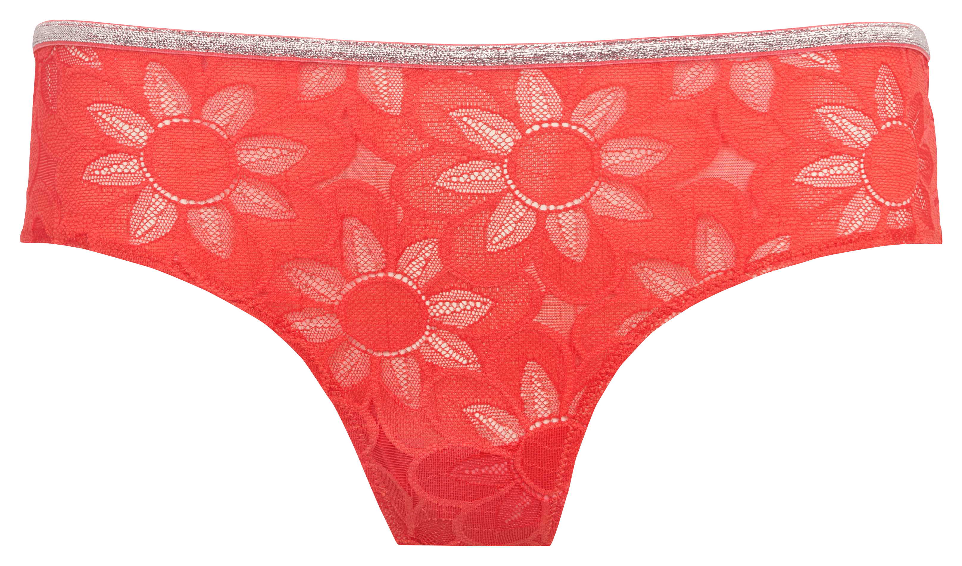 Hipster aus Spitze LA NOUVELLE Rot