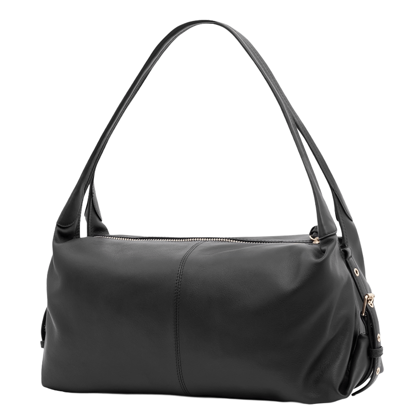 Bobi leather baguette bag  PABLO Black