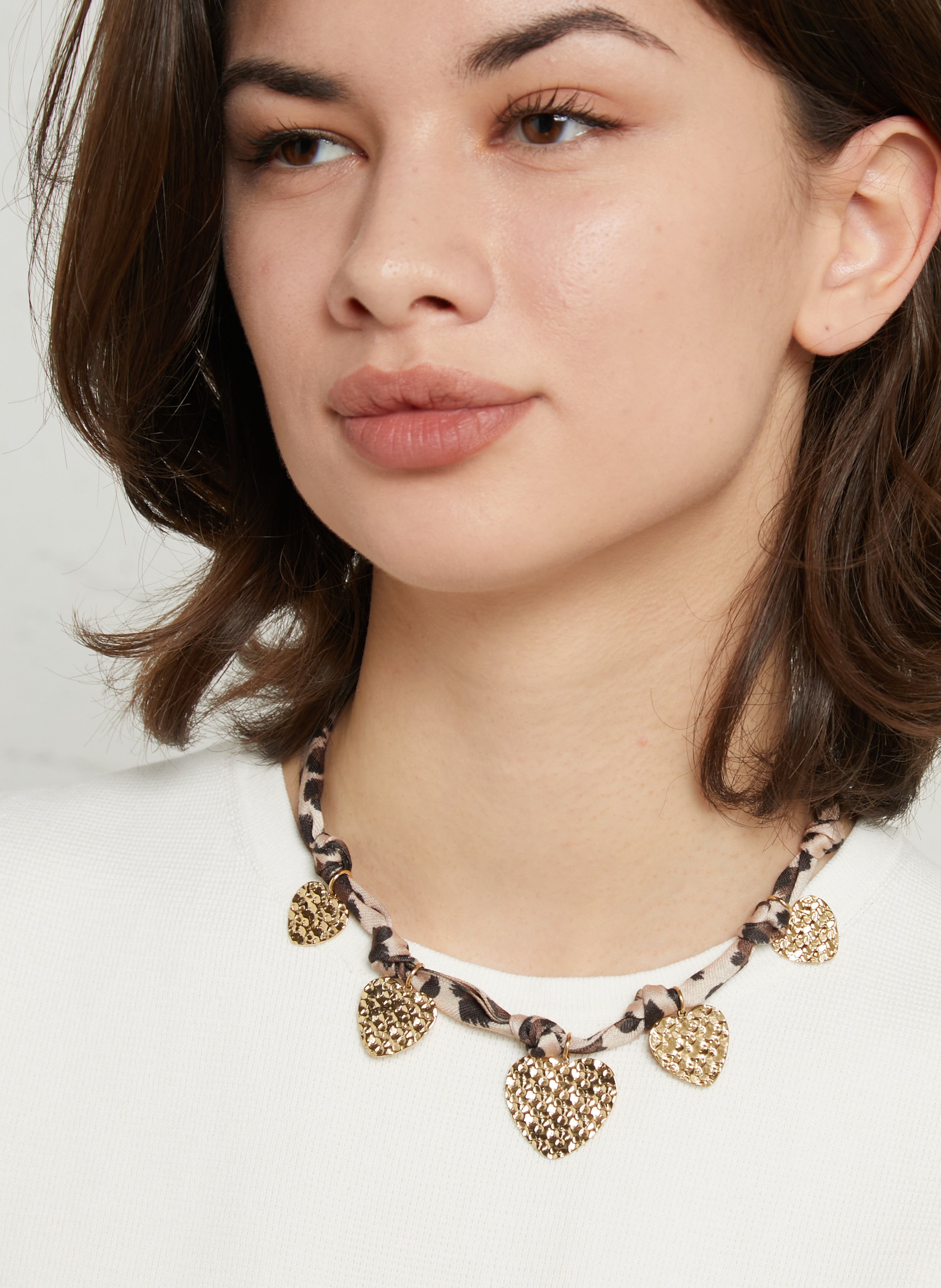 Printed necklace AU PRINTEMPS PARIS Multicolored