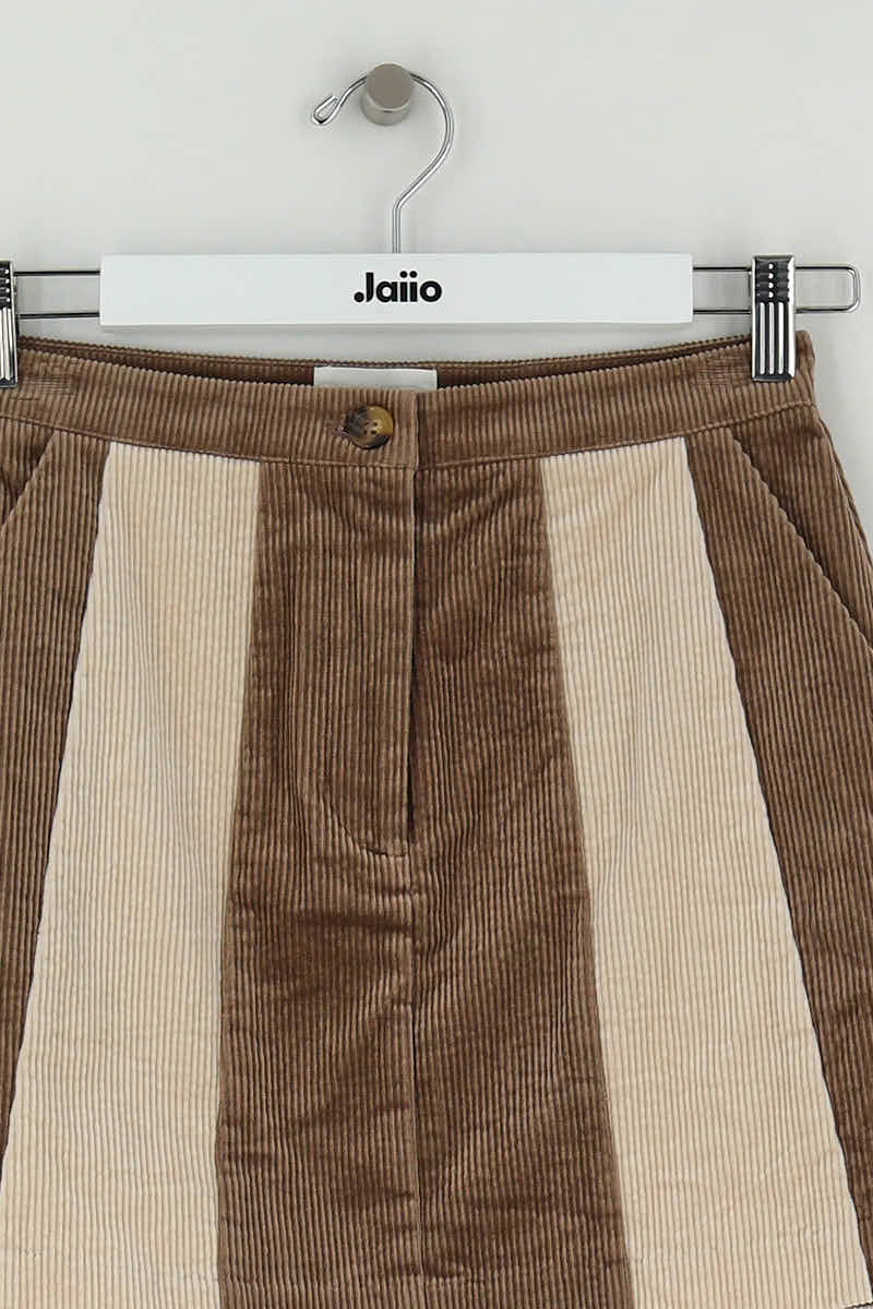 Mini skirt ANTIK BATIK - Seconde Main Brown