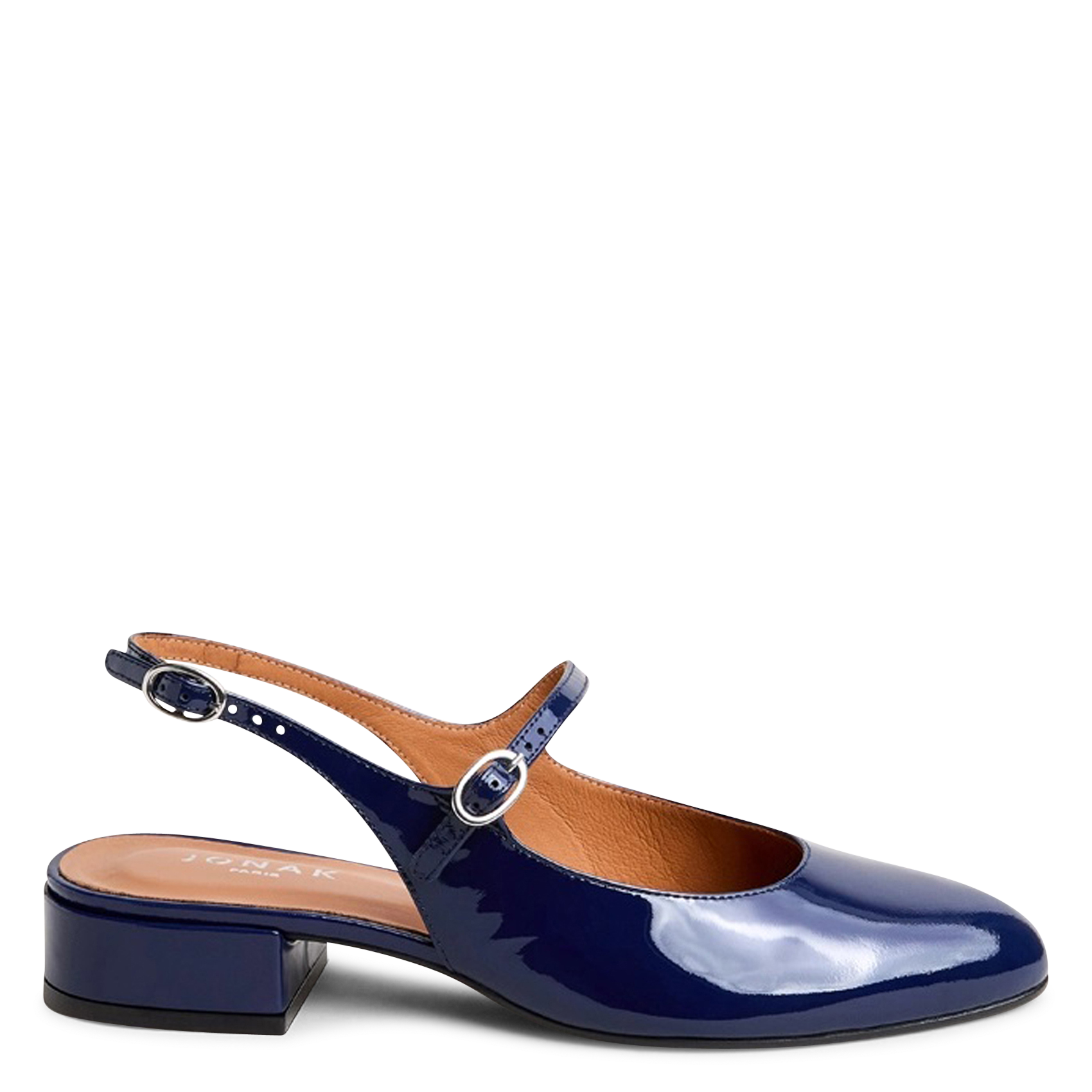 Babies en cuir JONAK Blue