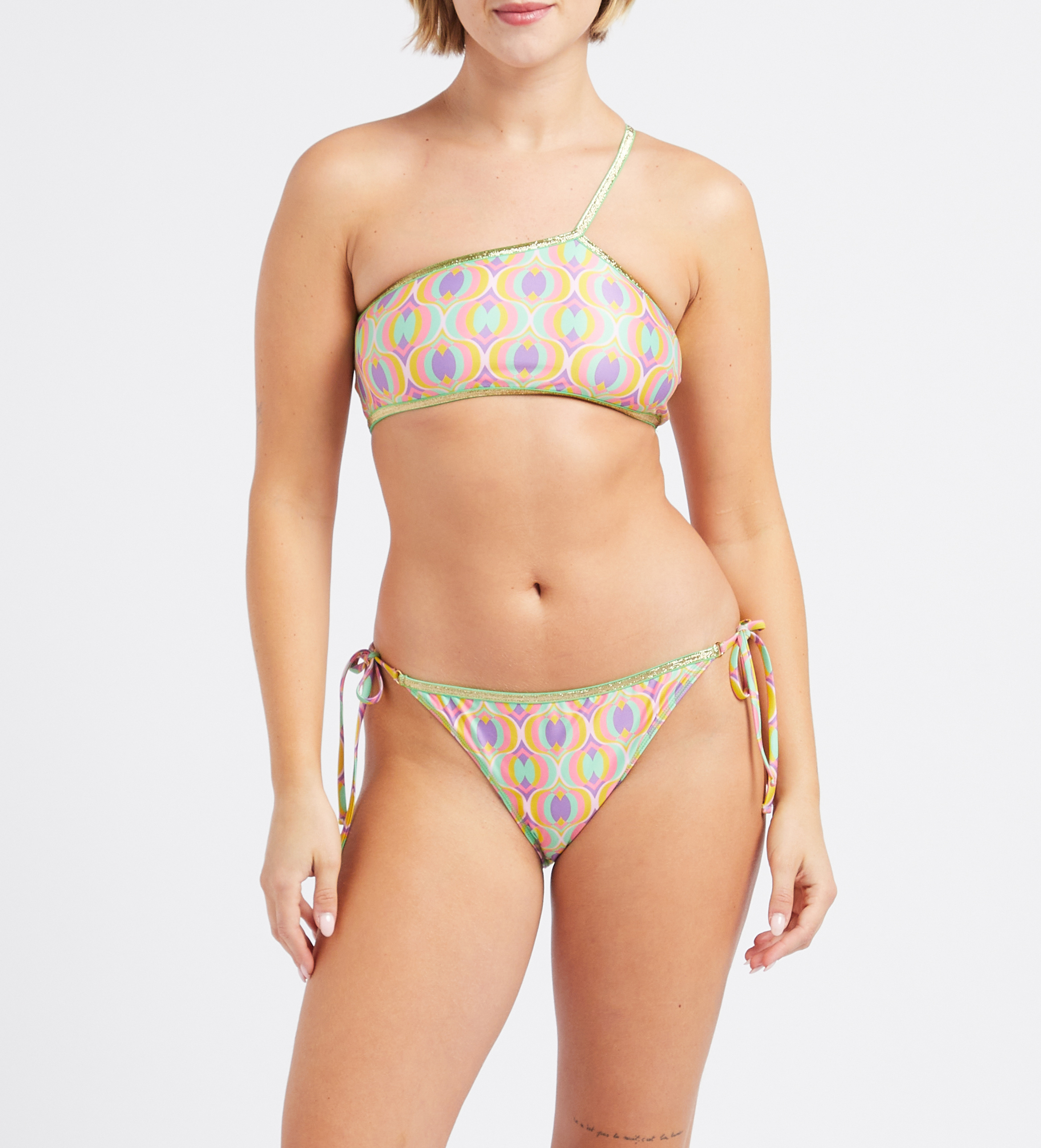 Bustier-Bikinioberteil mit Print LA NOUVELLE Mehrfarbig