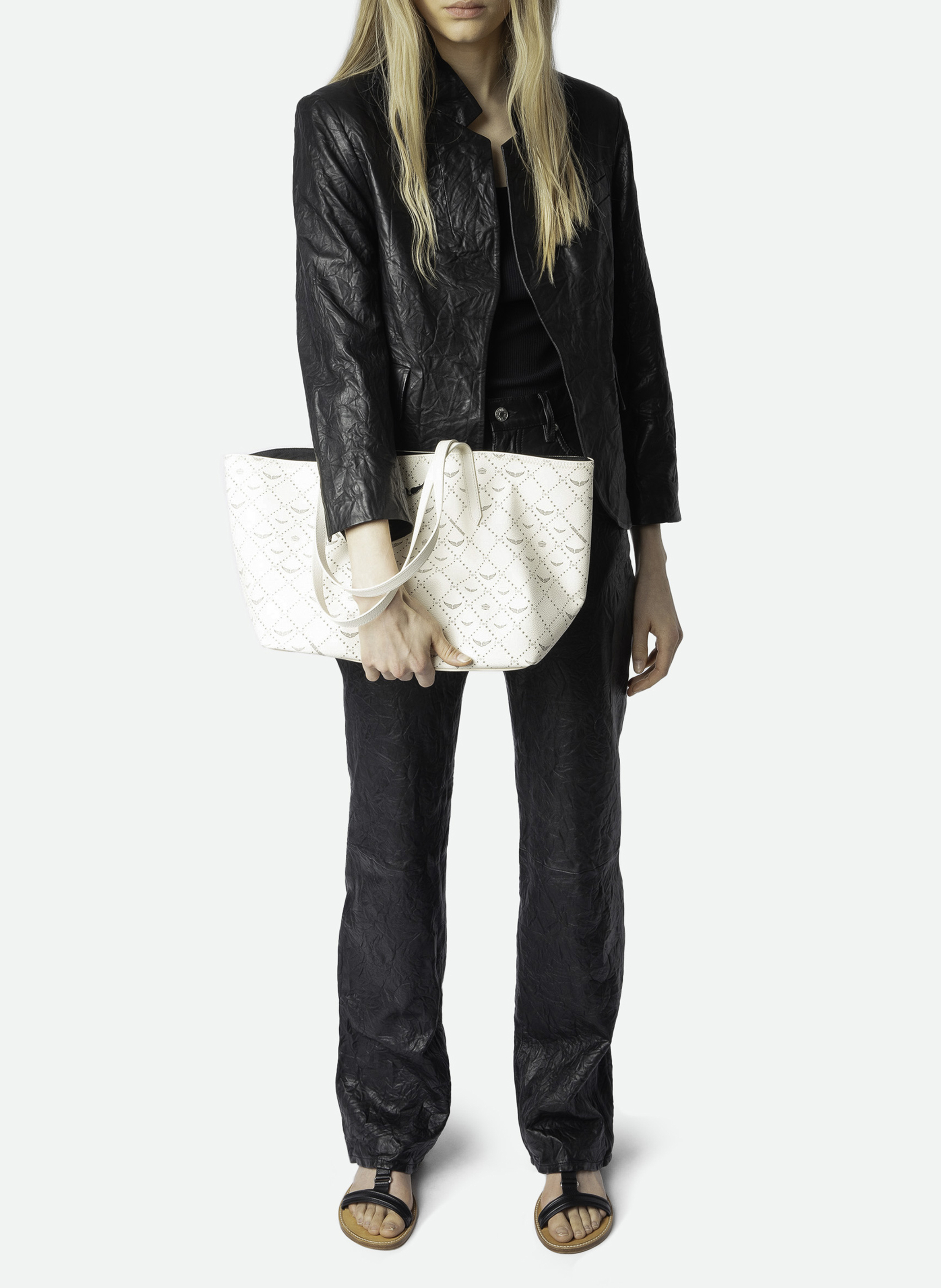 Z SHOPPER XL ZADIG&VOLTAIRE Blanc