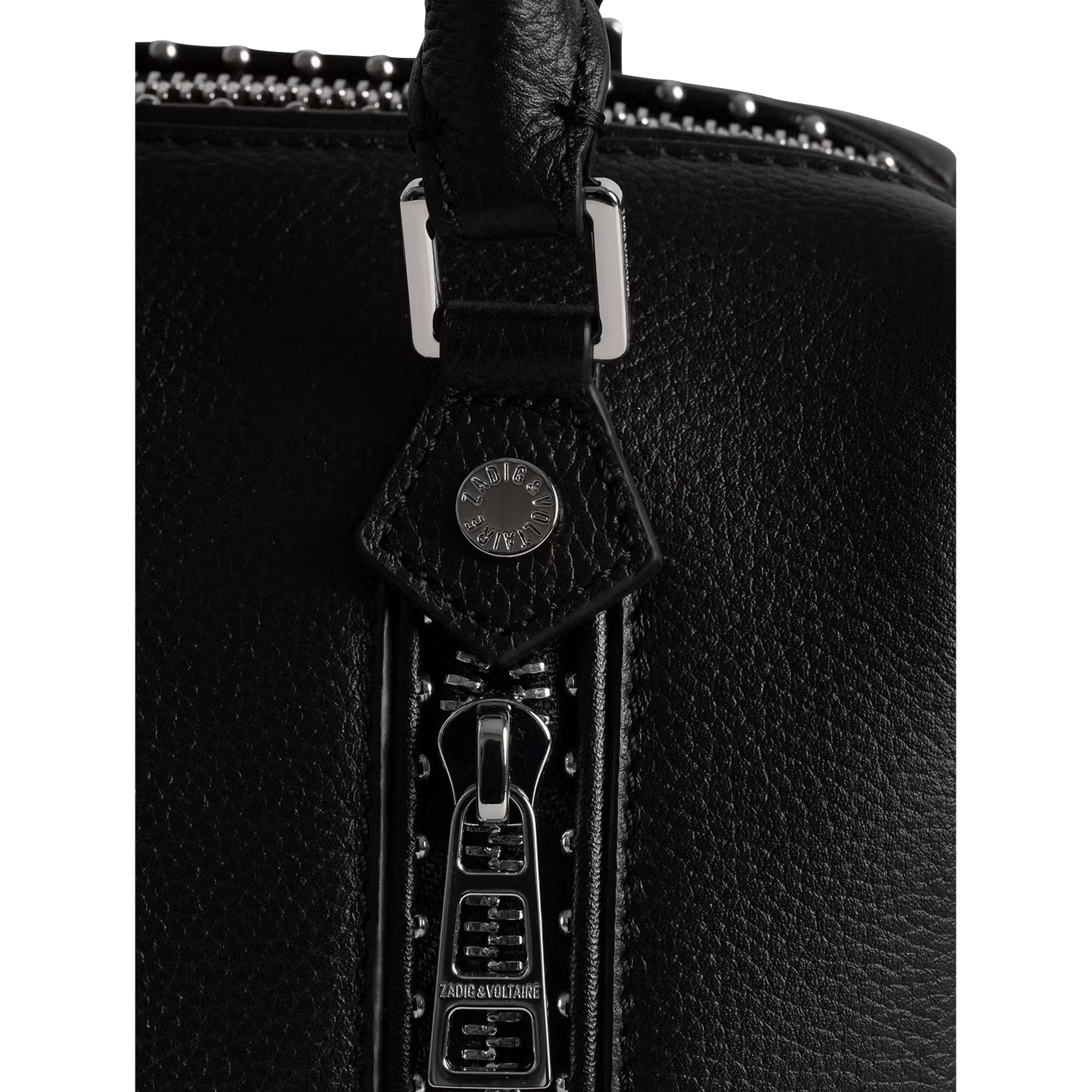 Leather tote bag ZADIG&VOLTAIRE Black