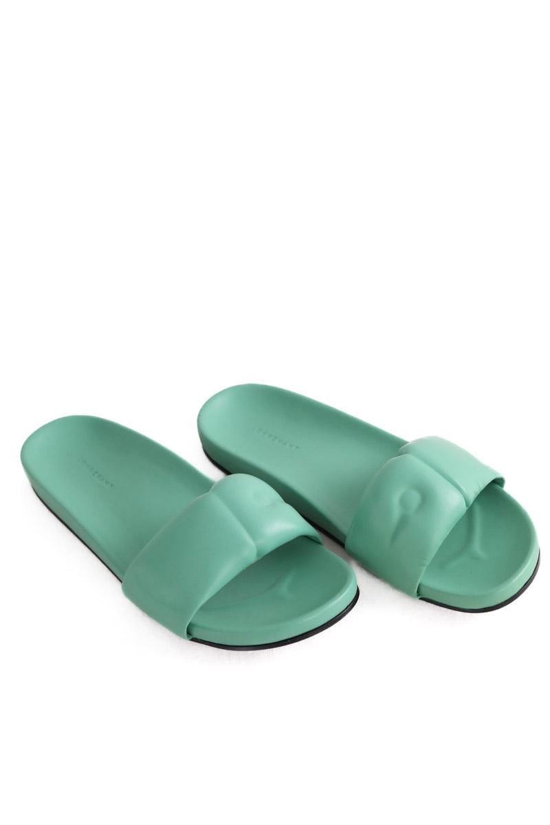 Mules LONGCHAMP - Seconde Main Green