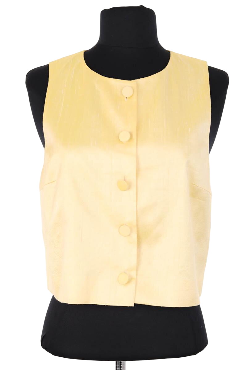 Azawood sleeveless top SEZANE - Seconde main Yellow