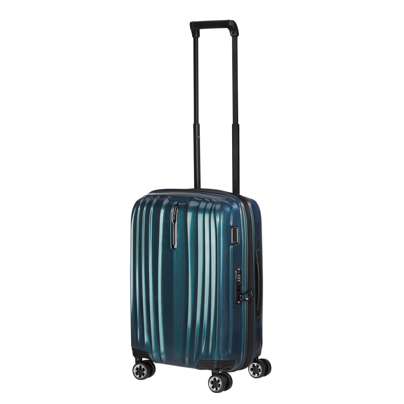Nexis 4-Wheel Carry-On Suitcase SAMSONITE Blue