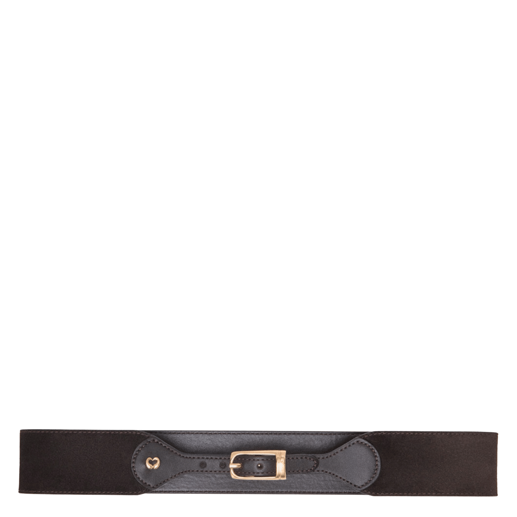 Ceinture en cuir MAJE Marron