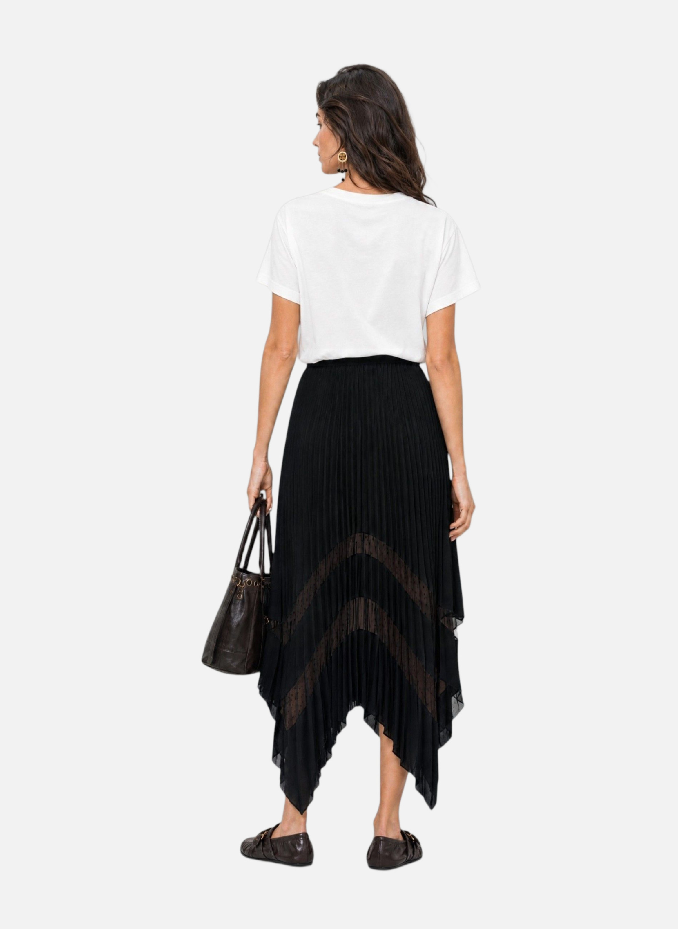 V-neck cotton T-shirt THE KOOPLES White