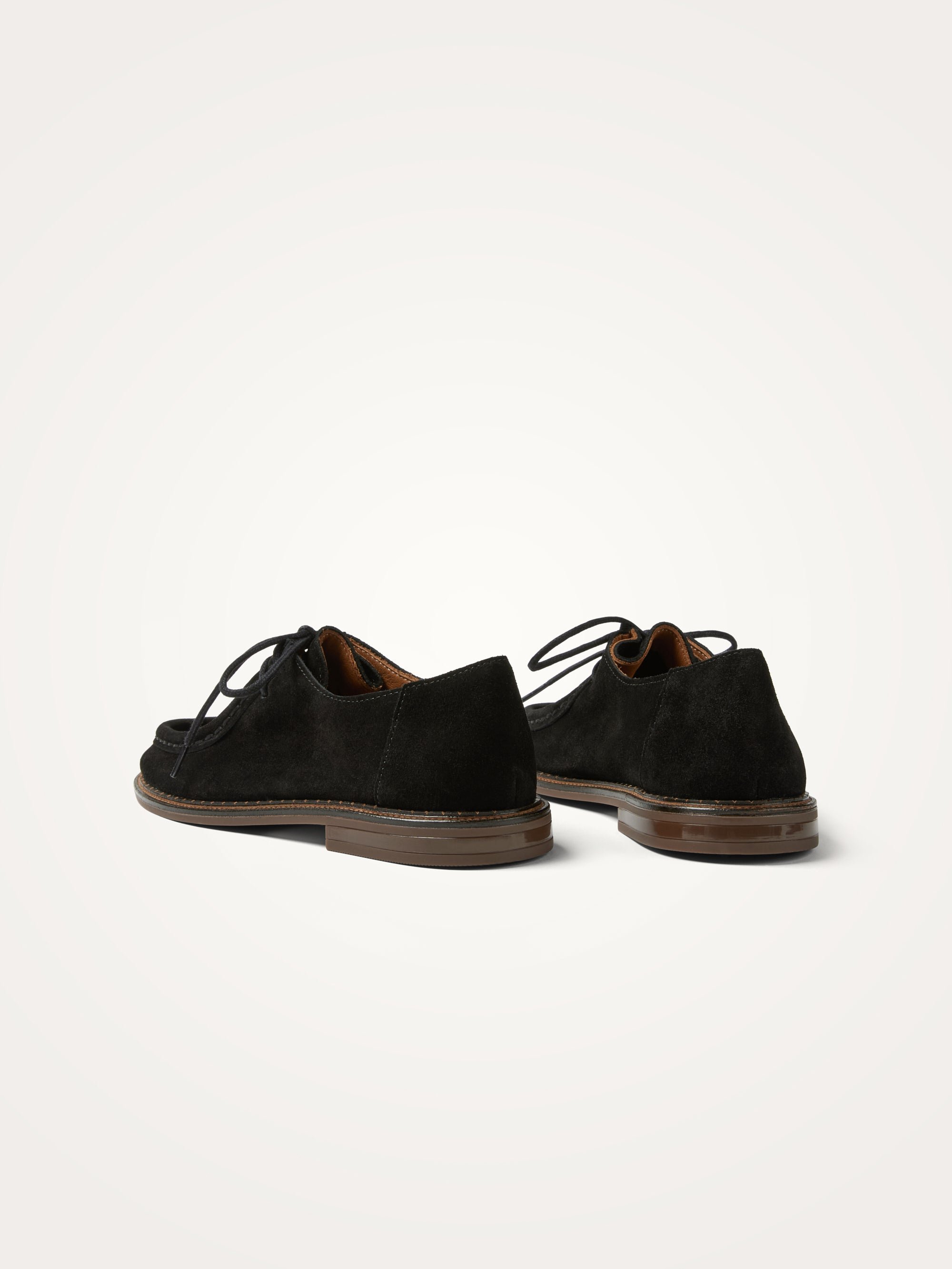Derbies with flat heel and round toe VANESSA WU Black