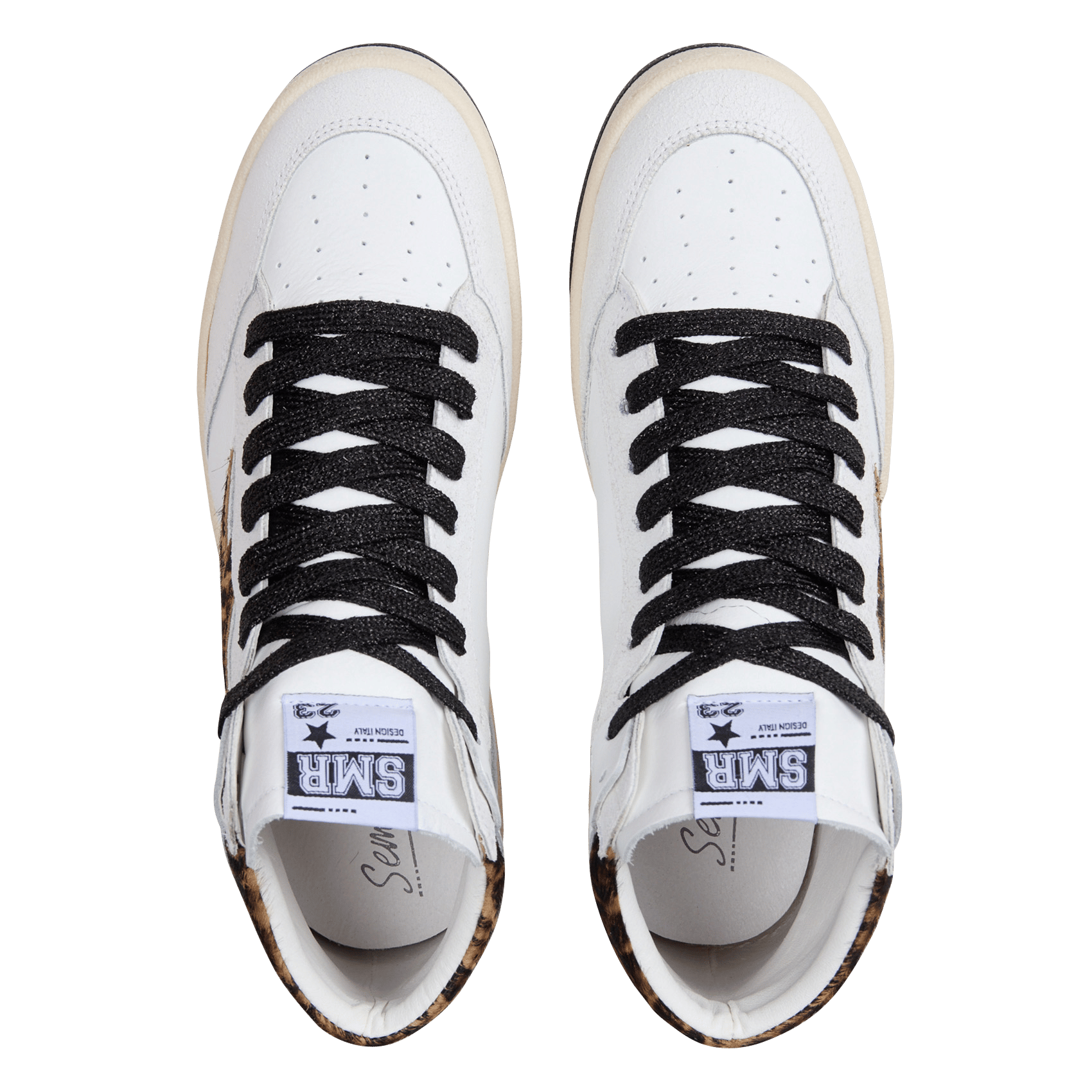 Hoge sneakers met print SEMERDJIAN - SMR Wit