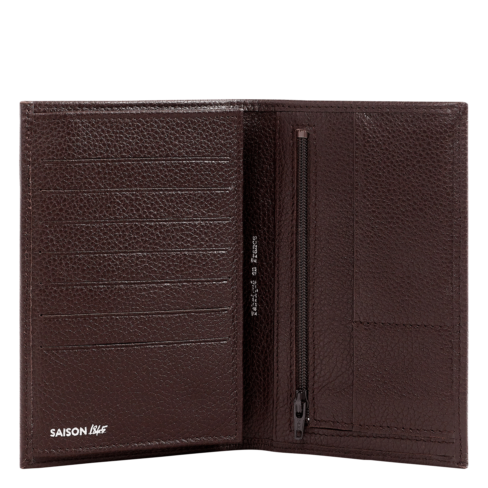 Leather wallet SAISON 1865 Brown