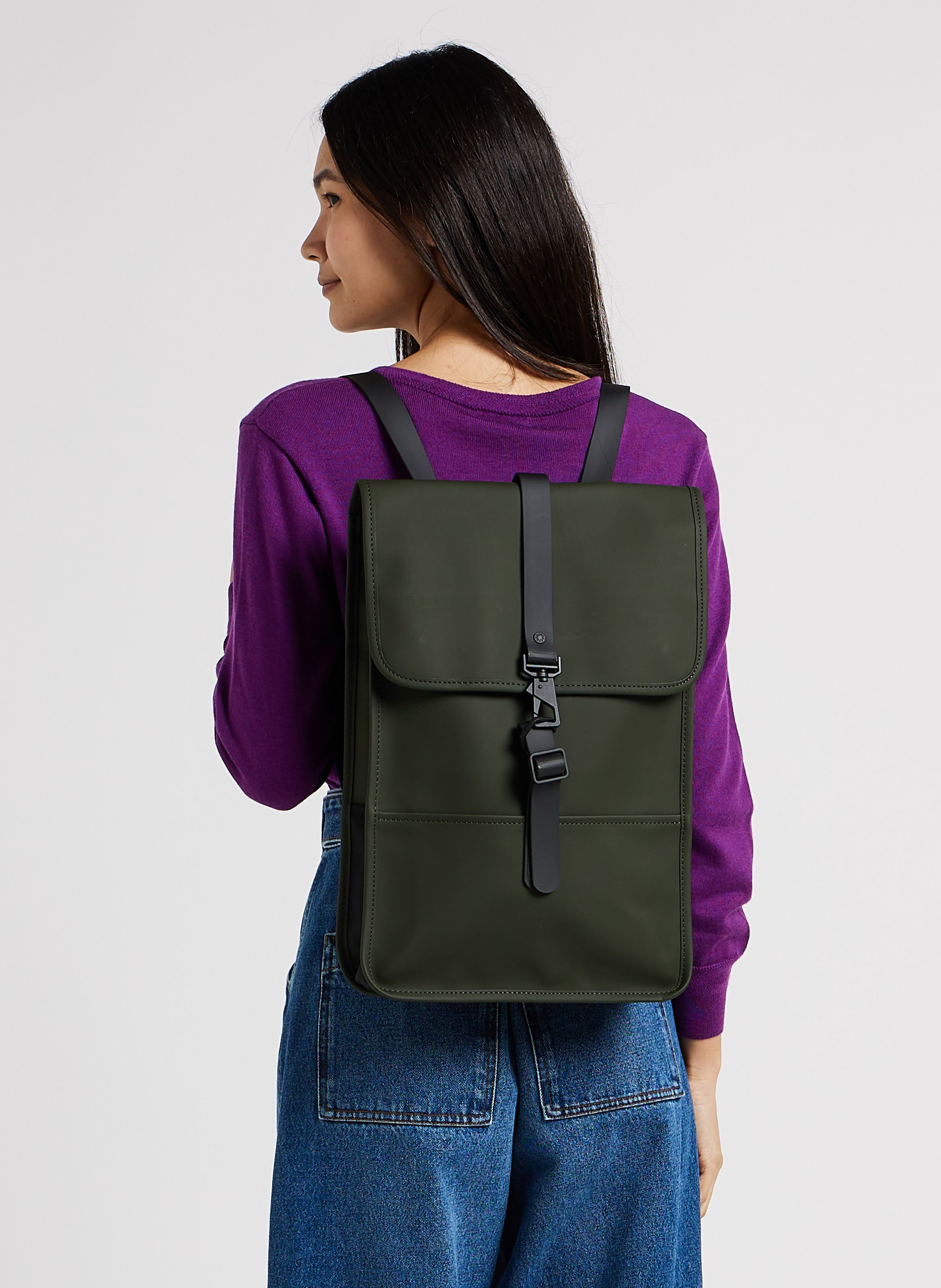 Wasserdichter Rucksack RAINS Grun