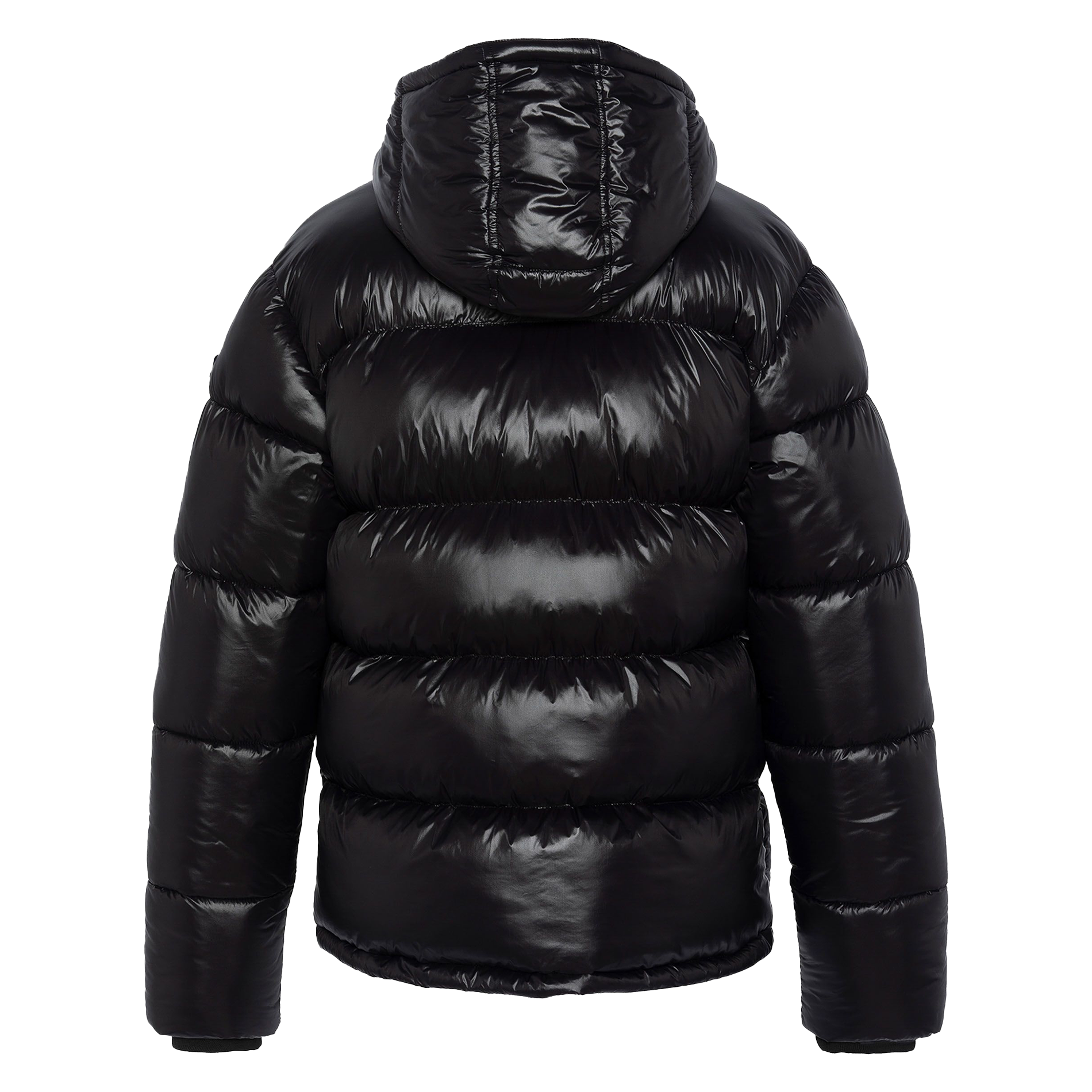 Doudoune à capuche matelassée SCHOTT Noir