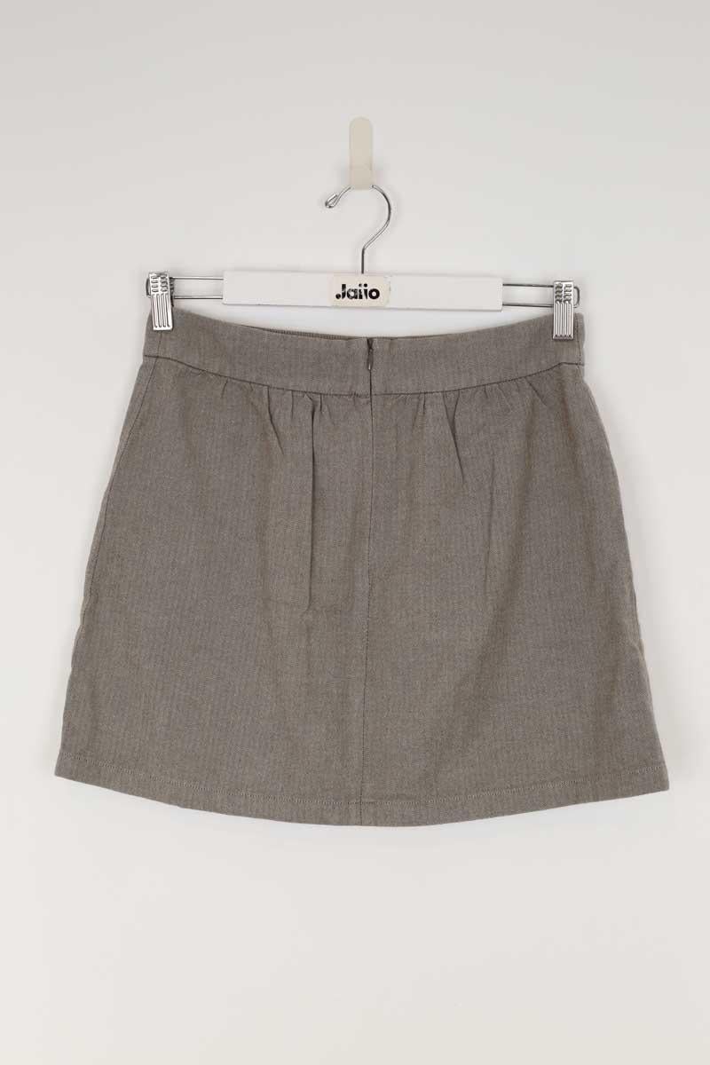 Cotton mini skirt AGNES B. - Seconde Main Grey