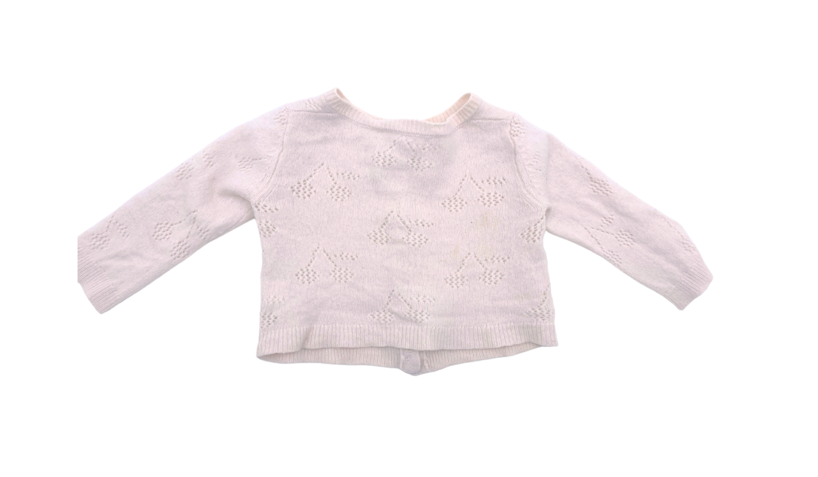 Pink baby cardigan - 6 months BONPOINT - Seconde Main Pink