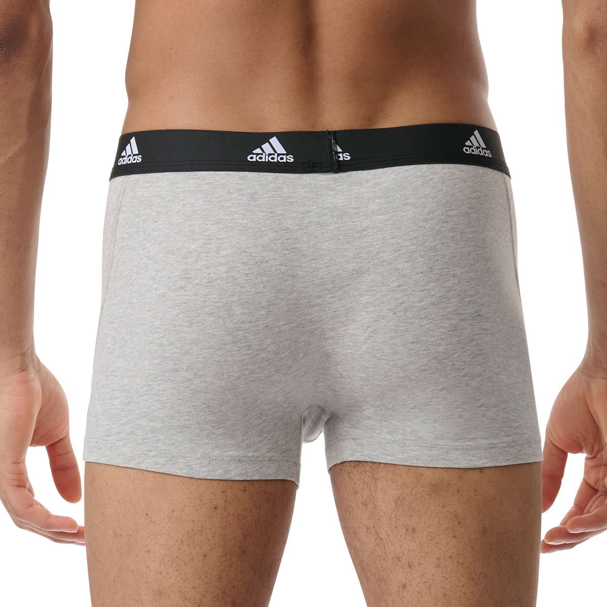 Active flex cotton boxer shorts, pack of 2 ADIDAS UNDERWEAR Green