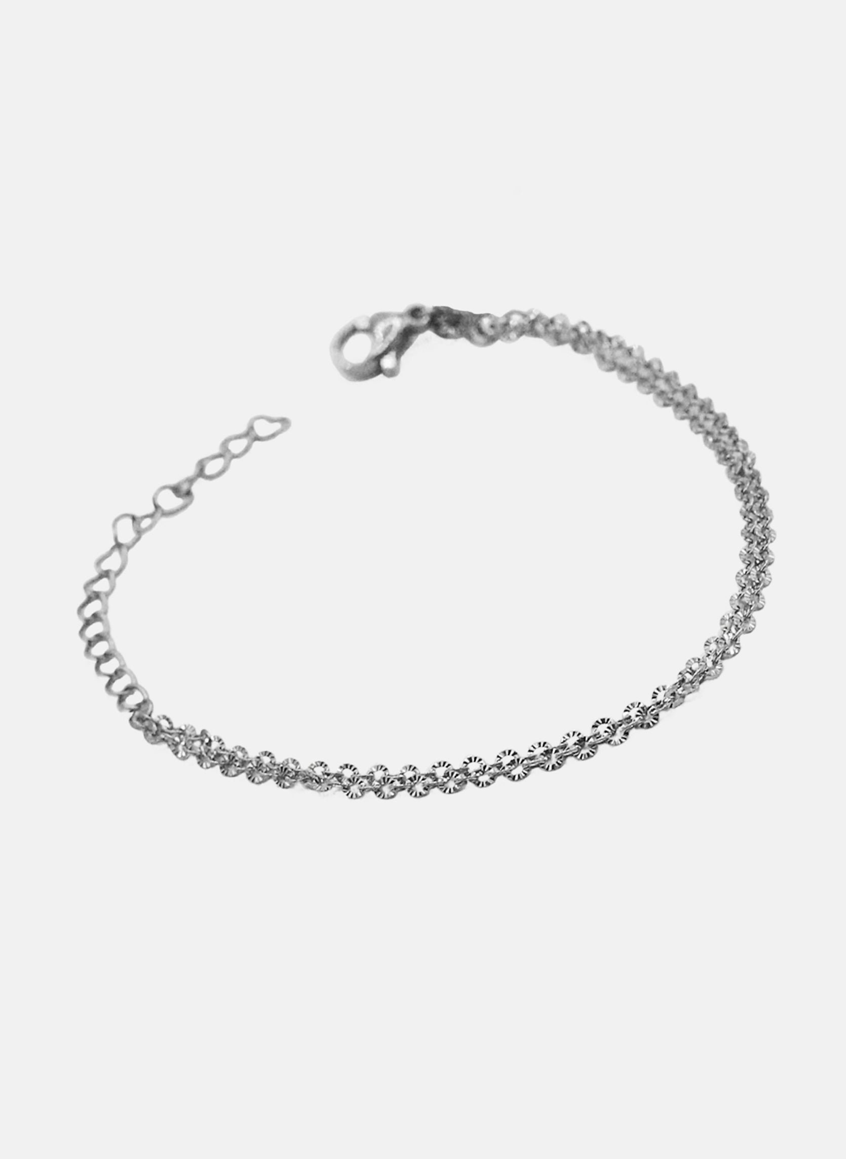 Starry chain bracelet Andrea AEC Paris Silver