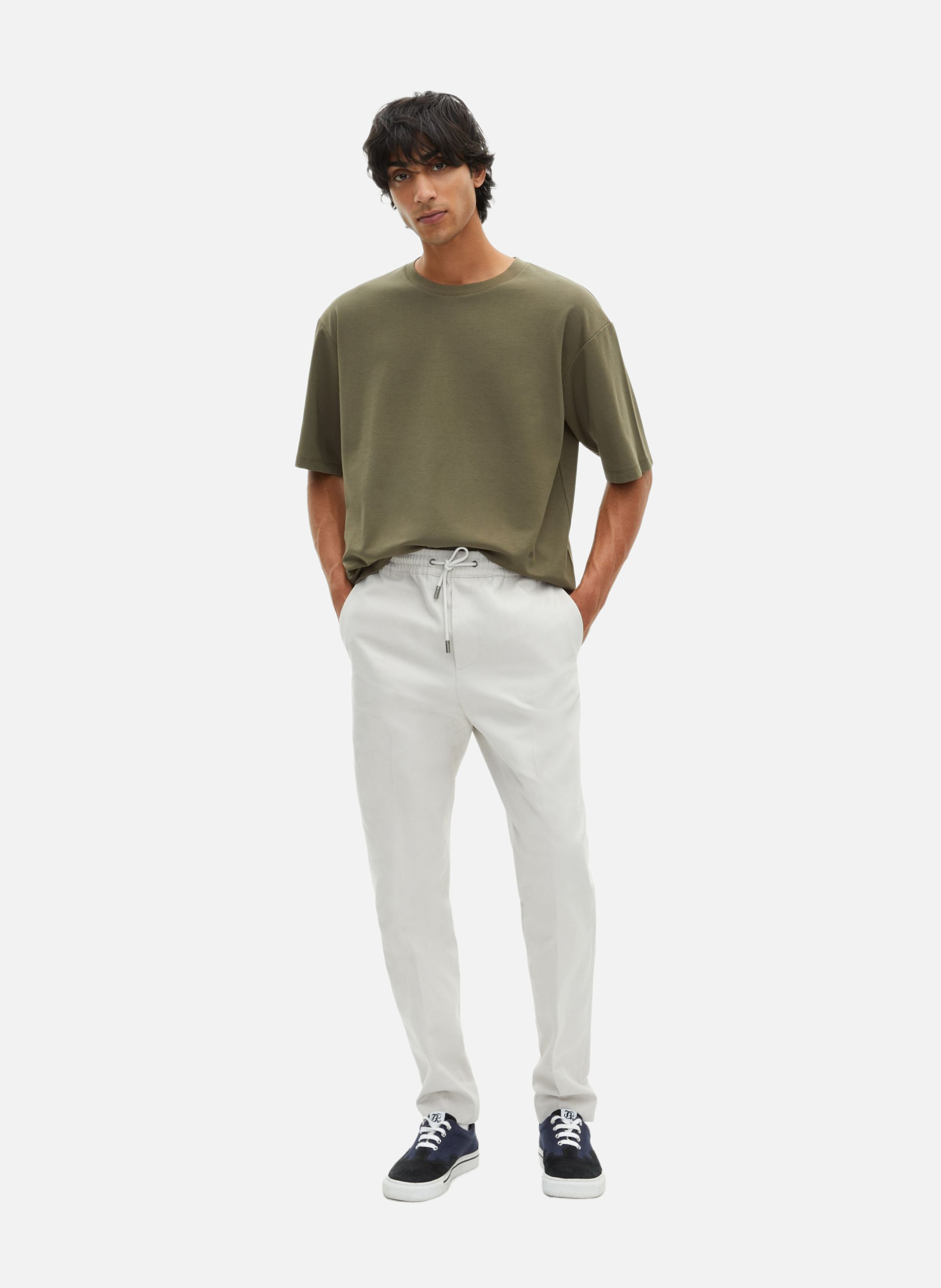 Solid Oversized T-shirt THE KOOPLES Green