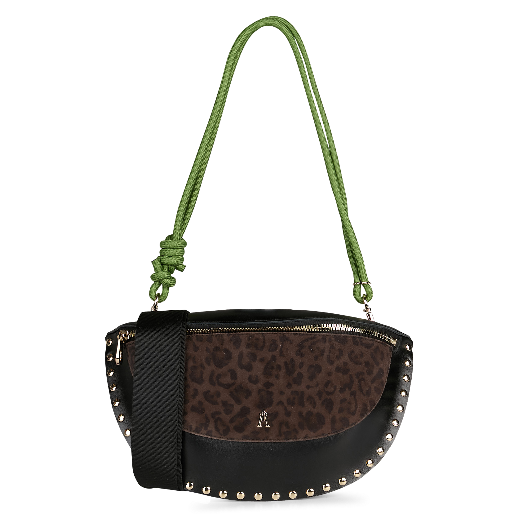 Sac banane en cuir CRAIE STUDIO Noir