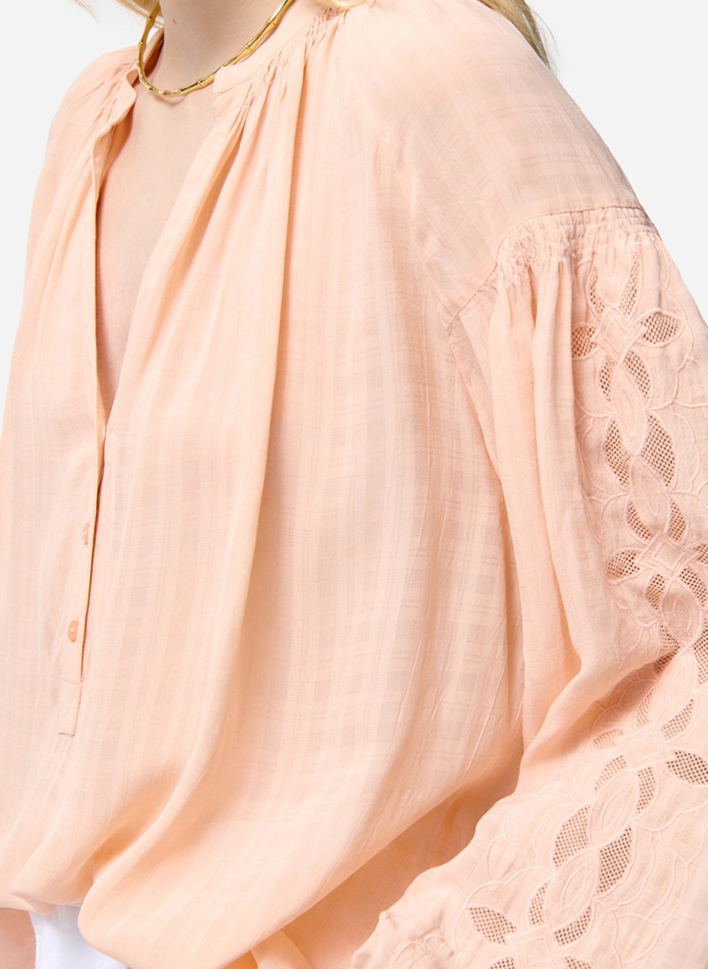 Henley blouse VANESSA BRUNO Beige