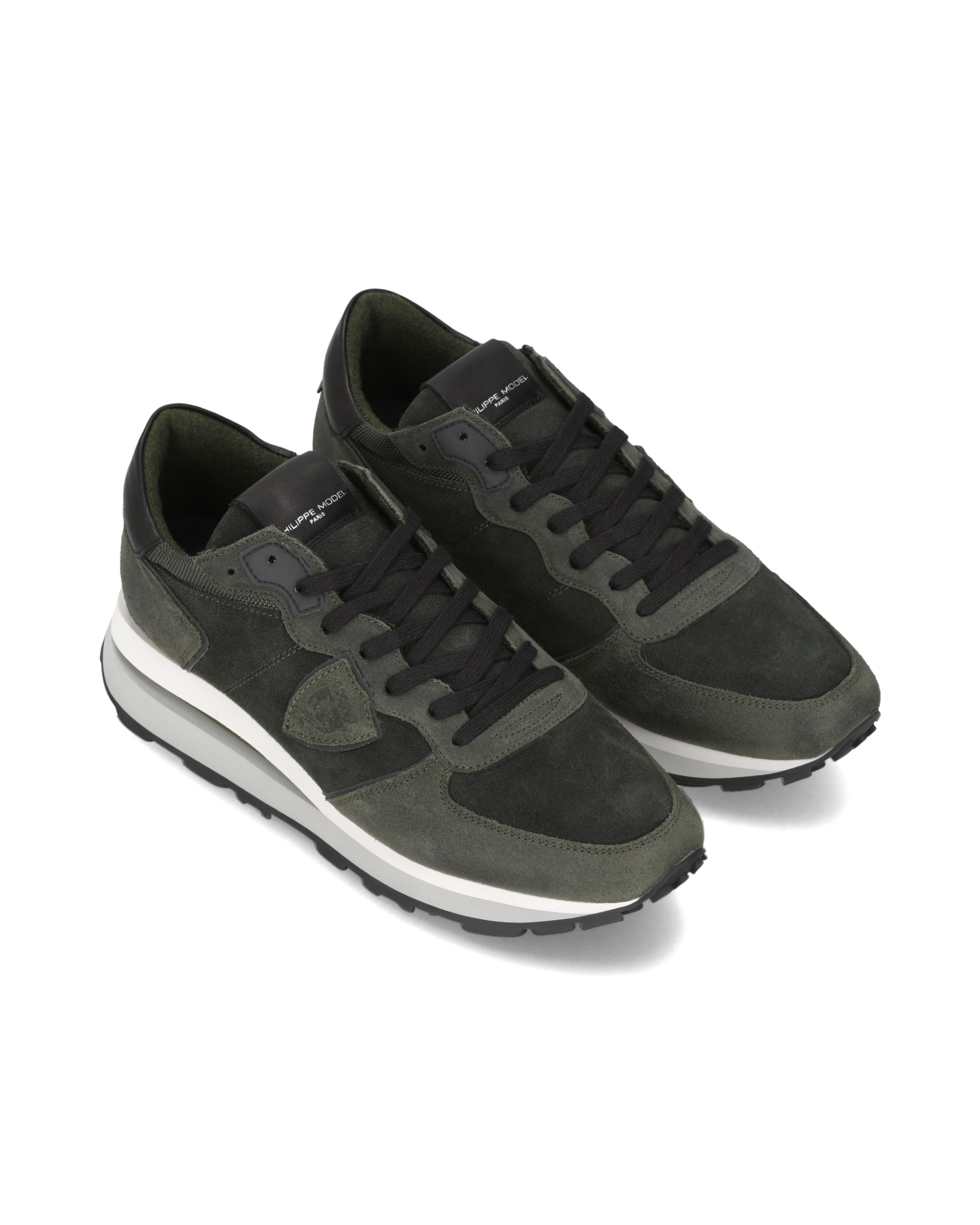 High-top running sneakers PHILIPPE MODEL Green