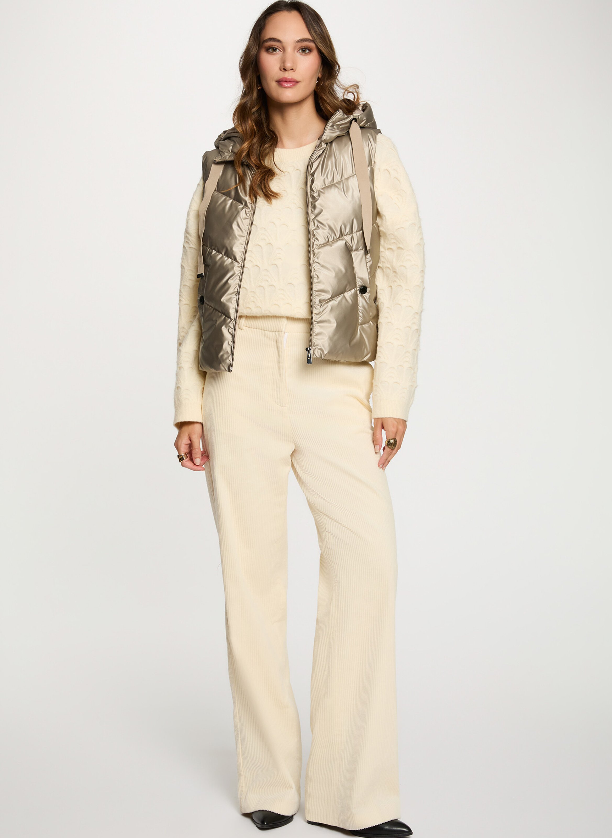 Padded gilet MORGAN Golden