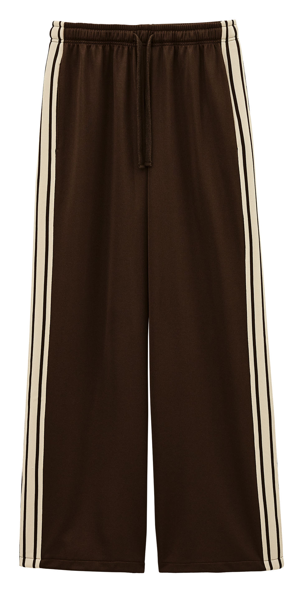 Joggingbroek met brede pijpen BA&SH Bruin