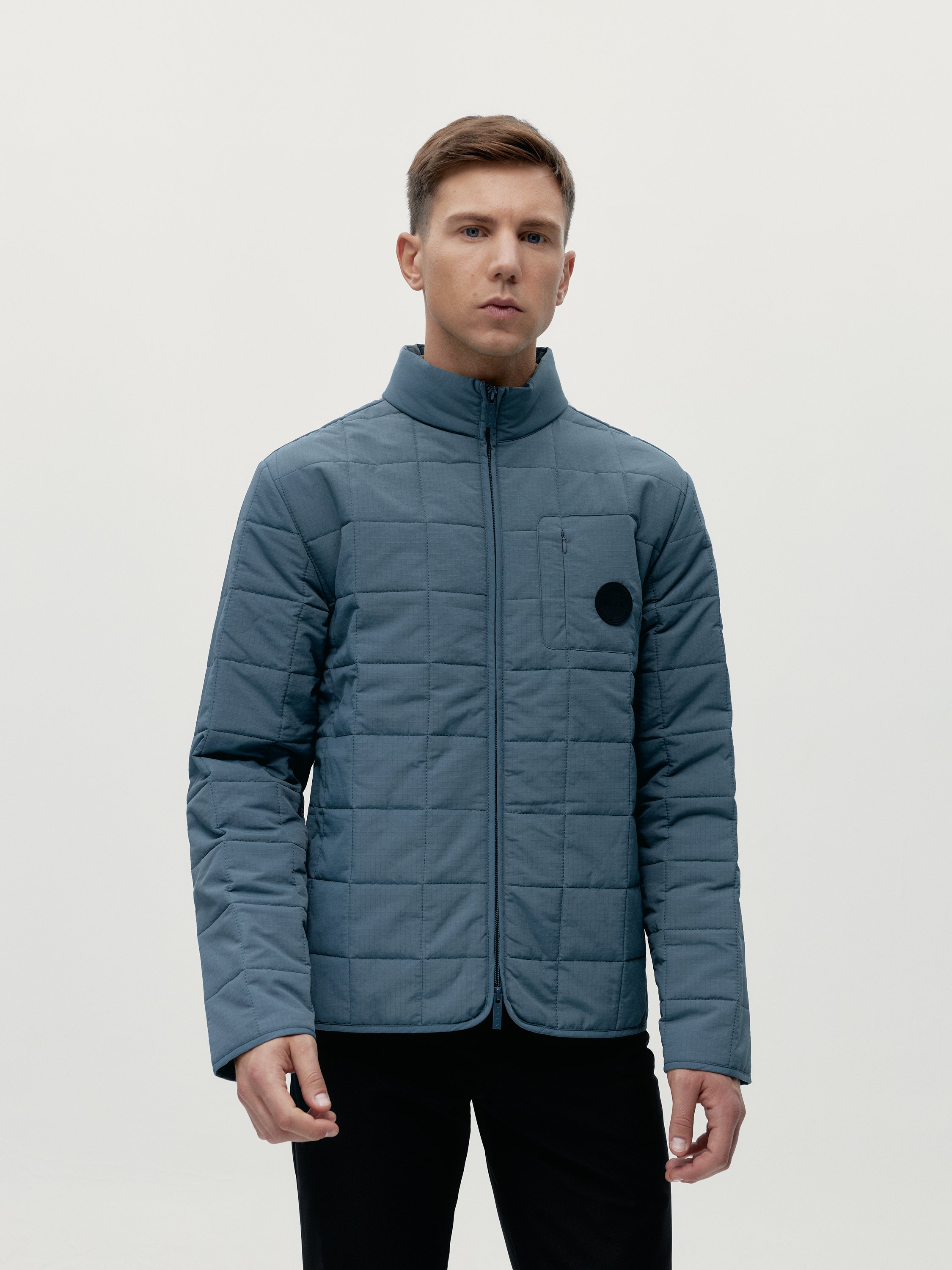 Quilted sports jacket with zipper BORN LIVING YOGA
