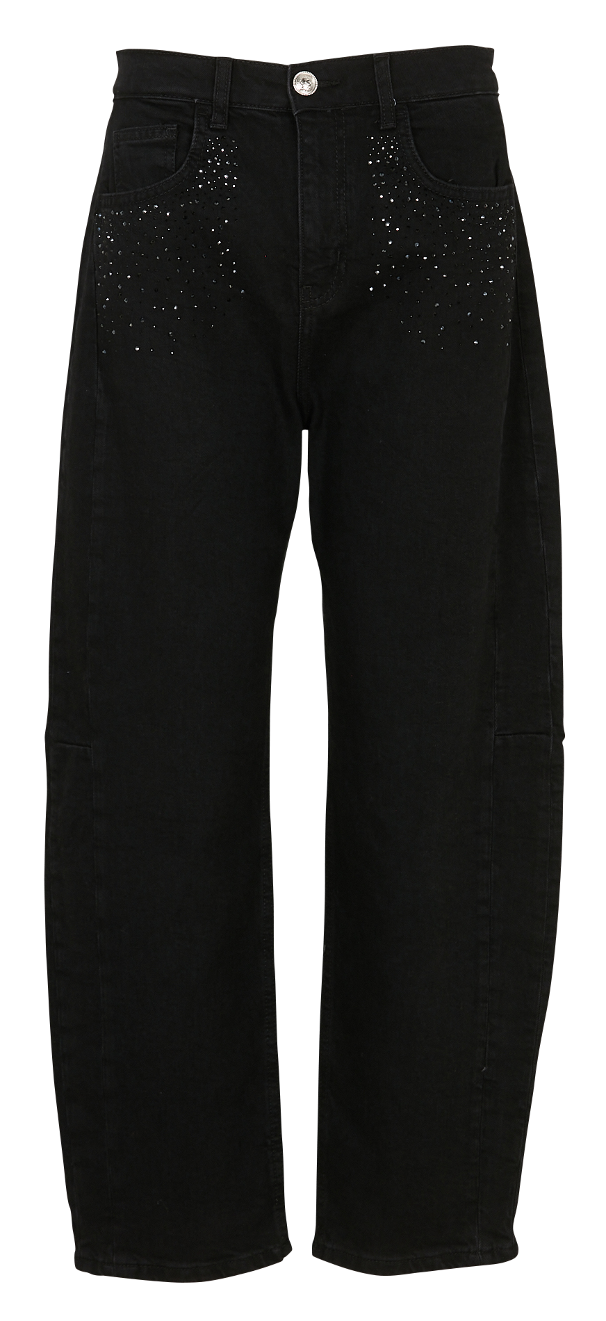 Boyfit Jeans aus Baumwoll-Mix LIU JO Schwarz