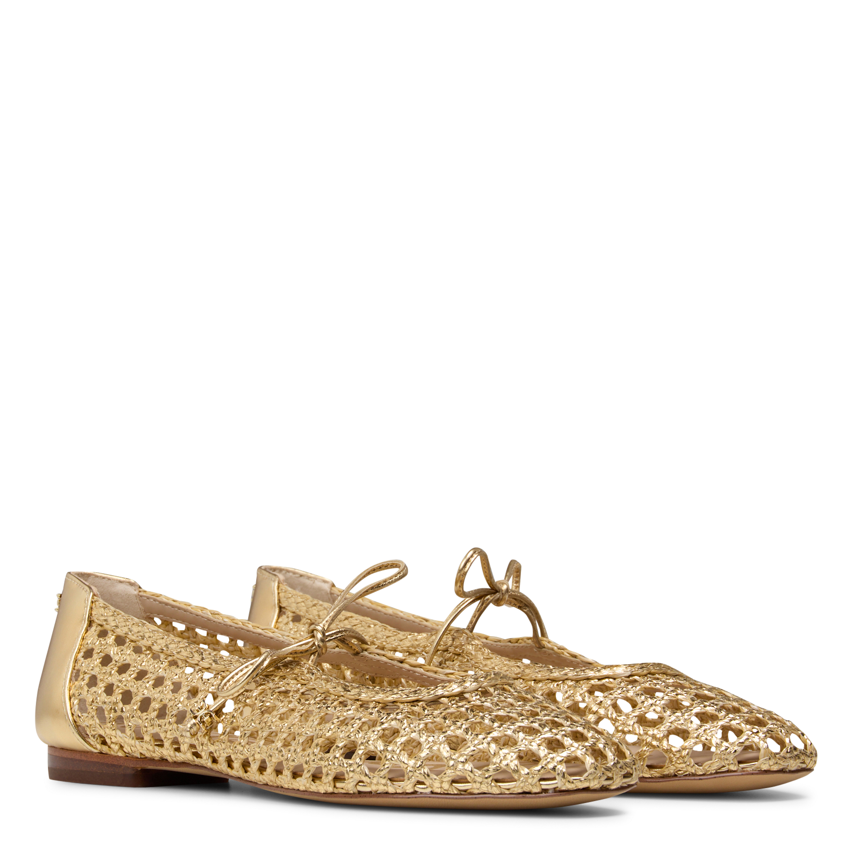 Ballerines en résille SAM EDELMAN Doré