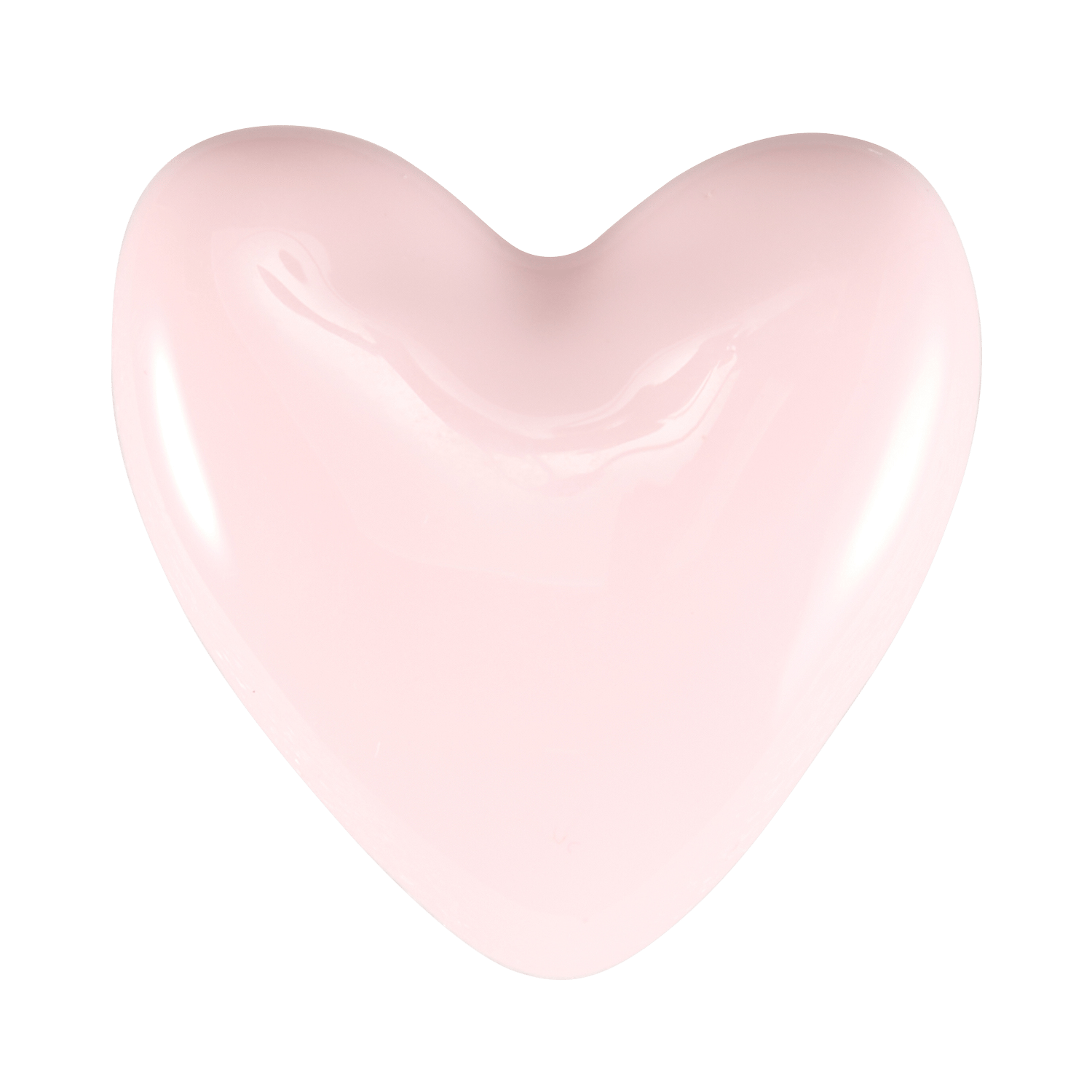 Heart-shaped brooch in mixed brass DES PETITS HAUTS Golden