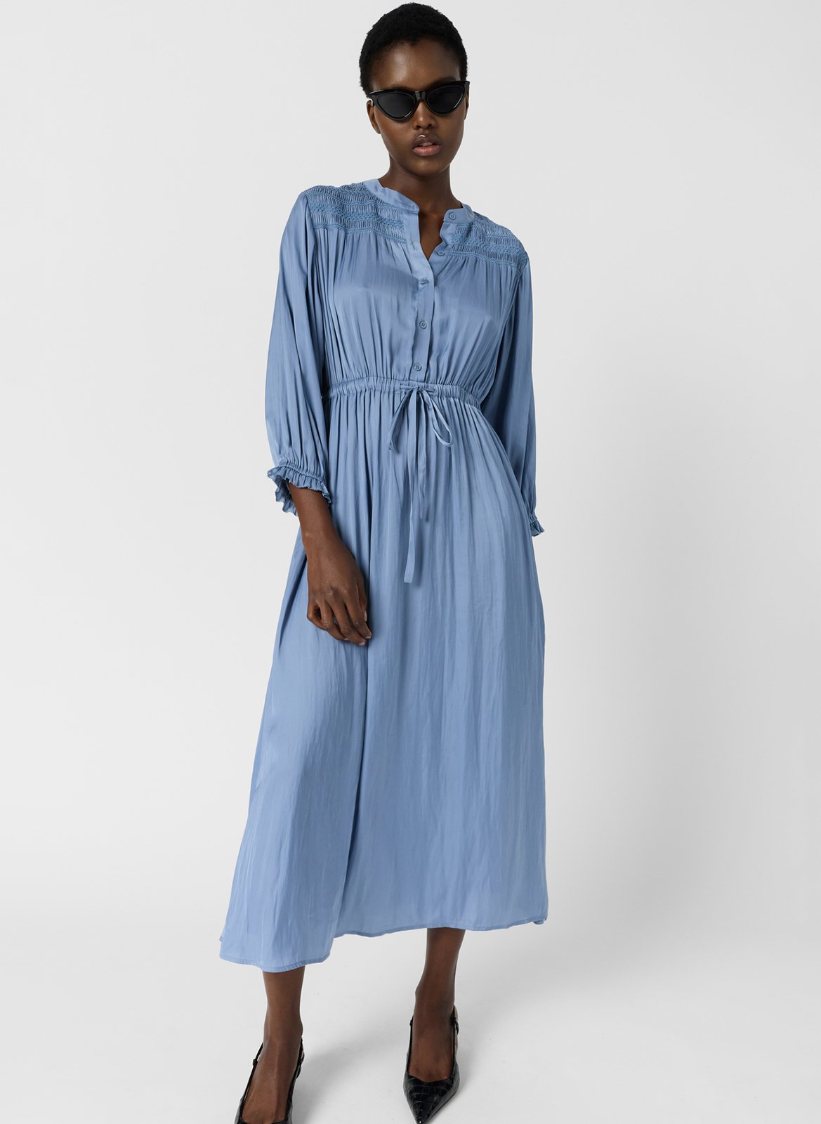 Midikleid mit Rundhalsausschnitt GERARD DAREL Blau