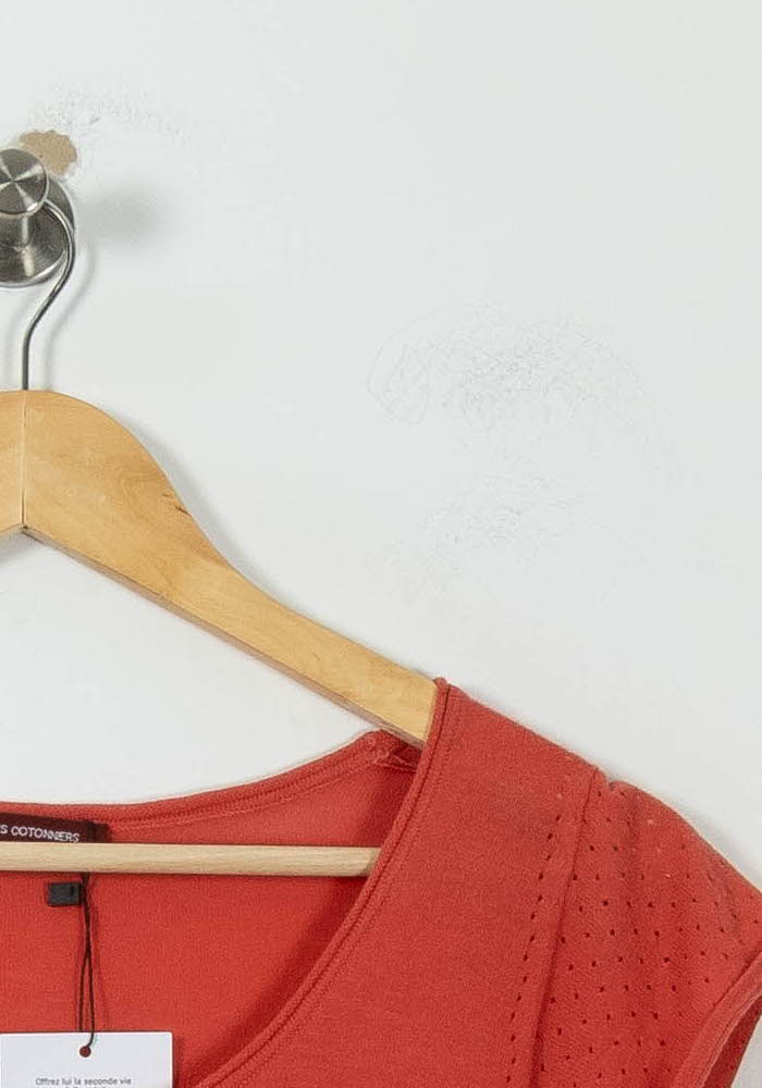 Top & tank top COMPTOIR DES COTONNIERS - Seconde main Red