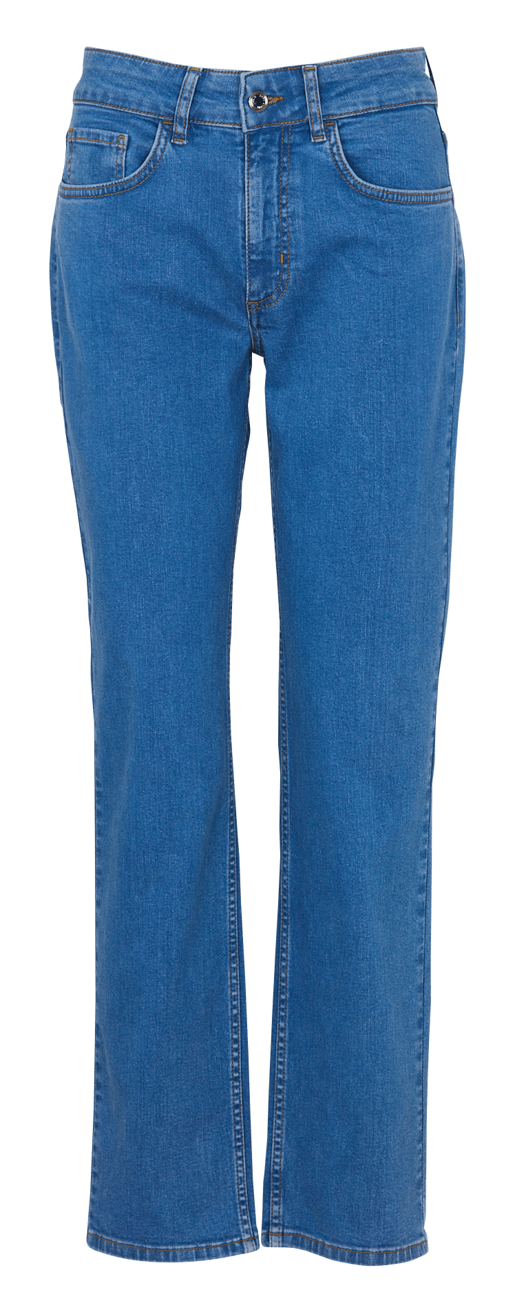 Vaquero recto de mezcla de algodón ZAPA Azul