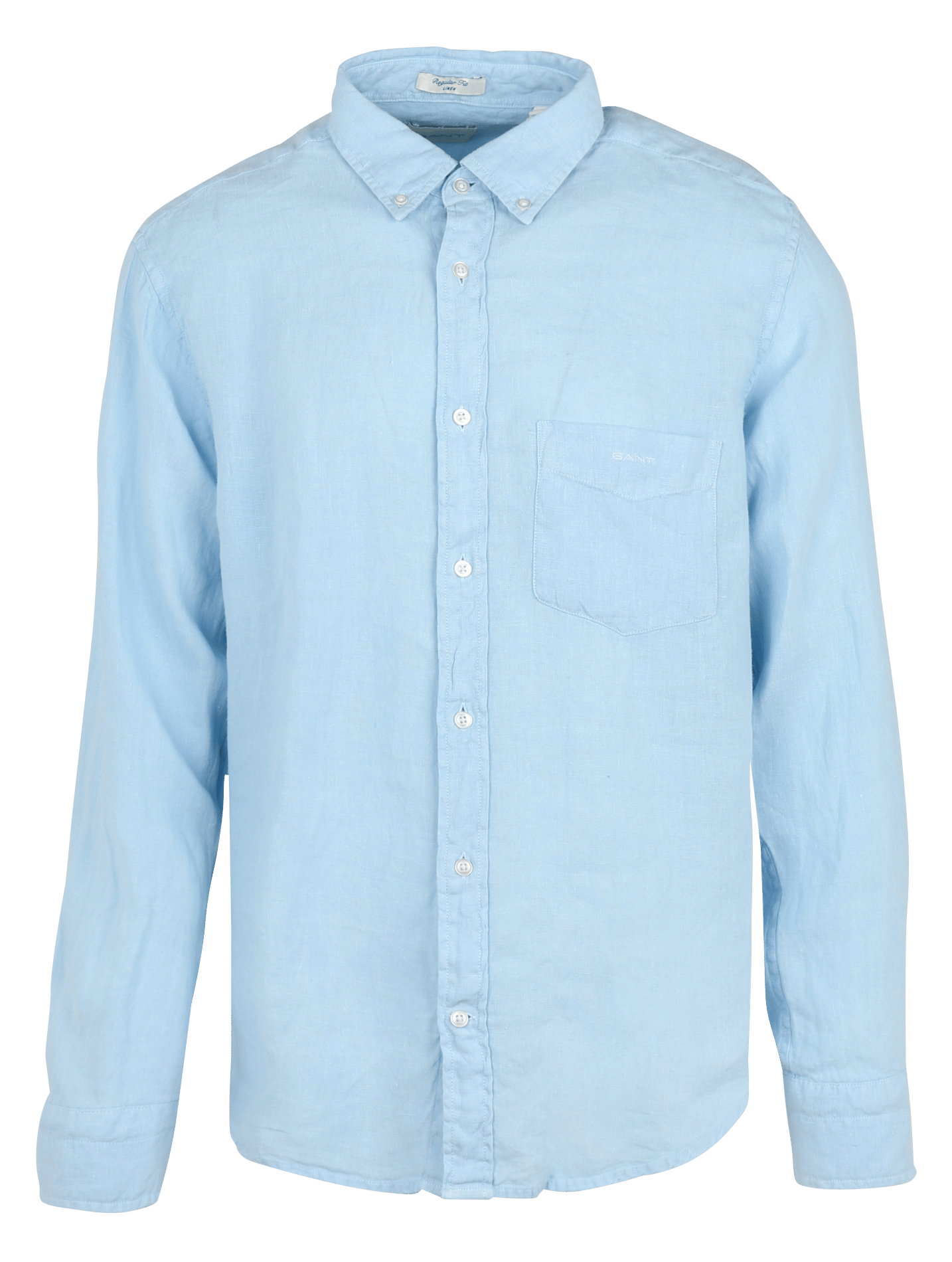 Recht, linnen overhemd met klassieke kraag GANT