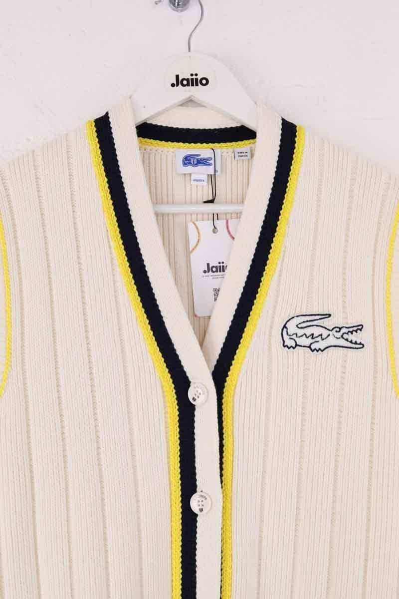 Cardigan LACOSTE - SECONDE MAIN Beige