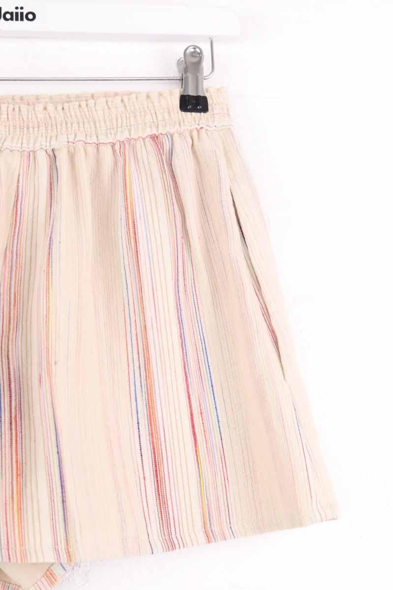 Mini shorts LONGCHAMP - Seconde Main Beige