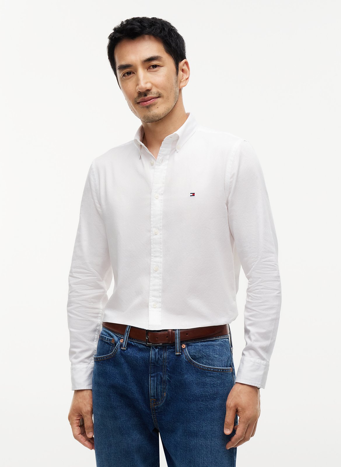 Fitted cotton shirt TOMMY HILFIGER